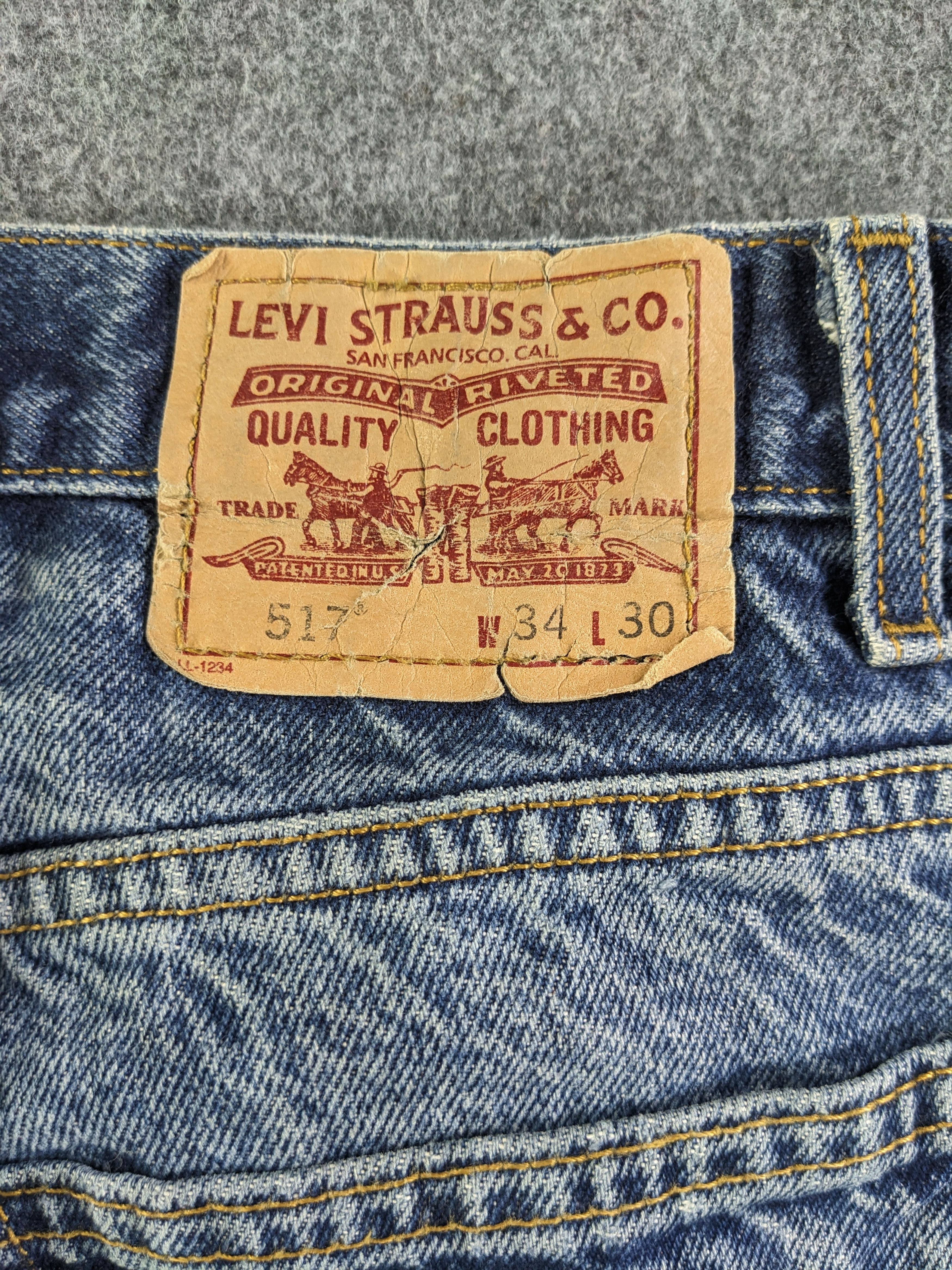 Levi's × Vintage Vintage Levis 517 Jeans-P24 Size US 33 - 5 Thumbnail