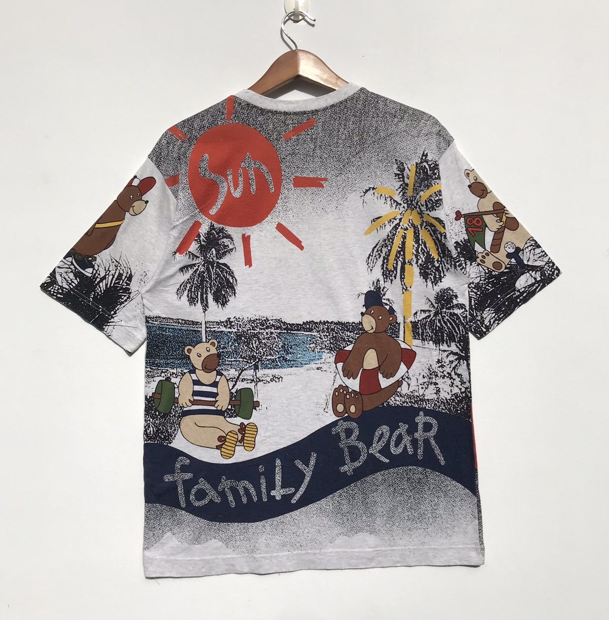 Jean Charles De Castelbajac 🔥Rare🔥Vintage Jean Charles Castelbajac Sport Over Print Tee Size US M / EU 48-50 / 2 - 2 Thumbnail