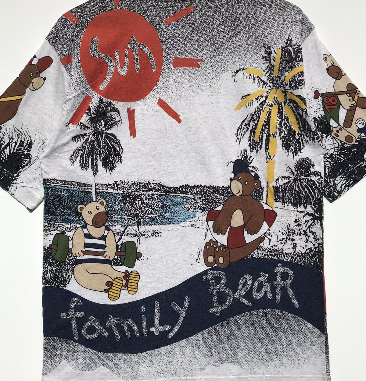 Jean Charles De Castelbajac 🔥Rare🔥Vintage Jean Charles Castelbajac Sport Over Print Tee Size US M / EU 48-50 / 2 - 12 Thumbnail