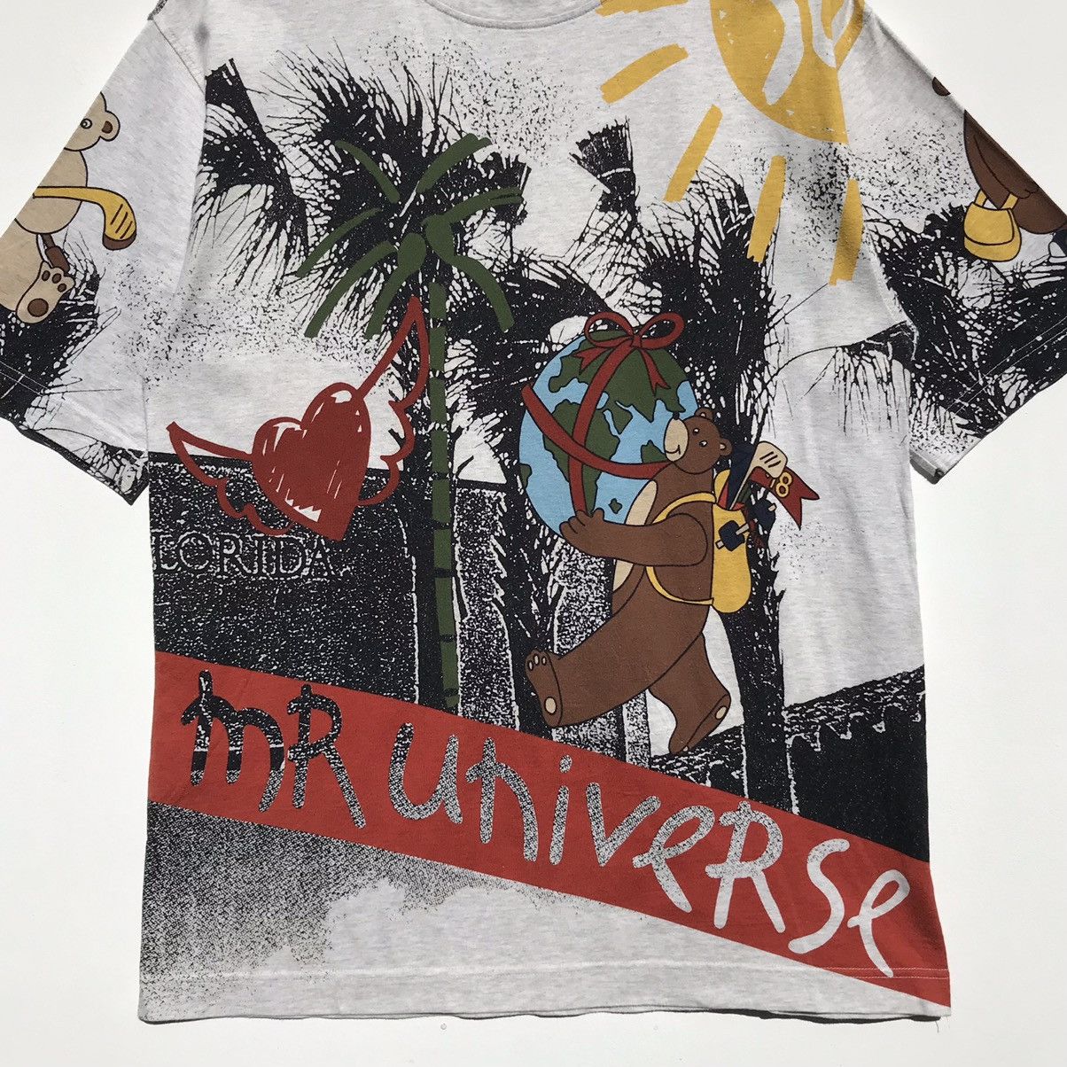 Jean Charles De Castelbajac 🔥Rare🔥Vintage Jean Charles Castelbajac Sport Over Print Tee Size US M / EU 48-50 / 2 - 11 Thumbnail