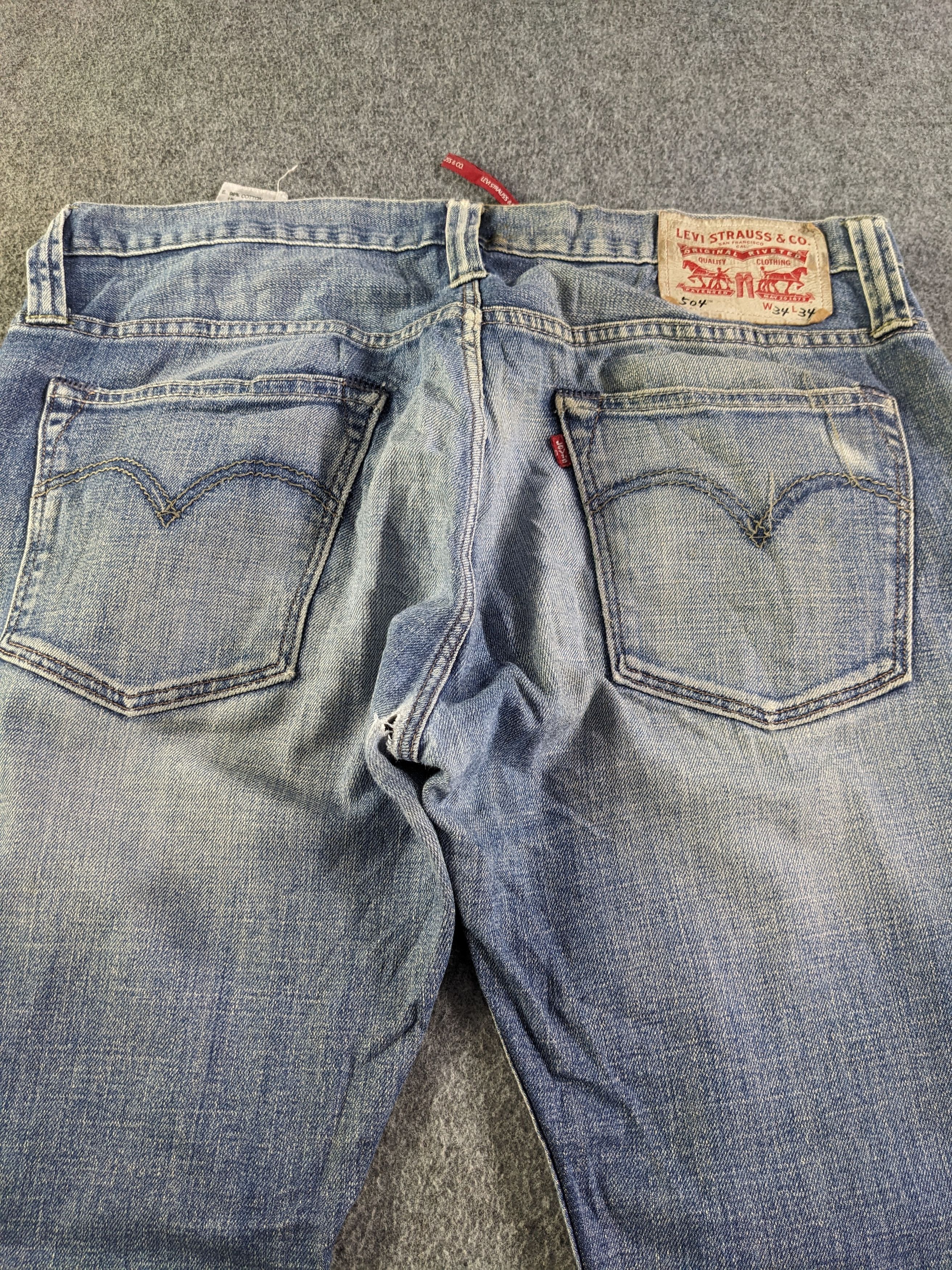 Levi's × Vintage Vintage Levis 504 Jeans-P23 Size US 36 / EU 52 - 4 Thumbnail