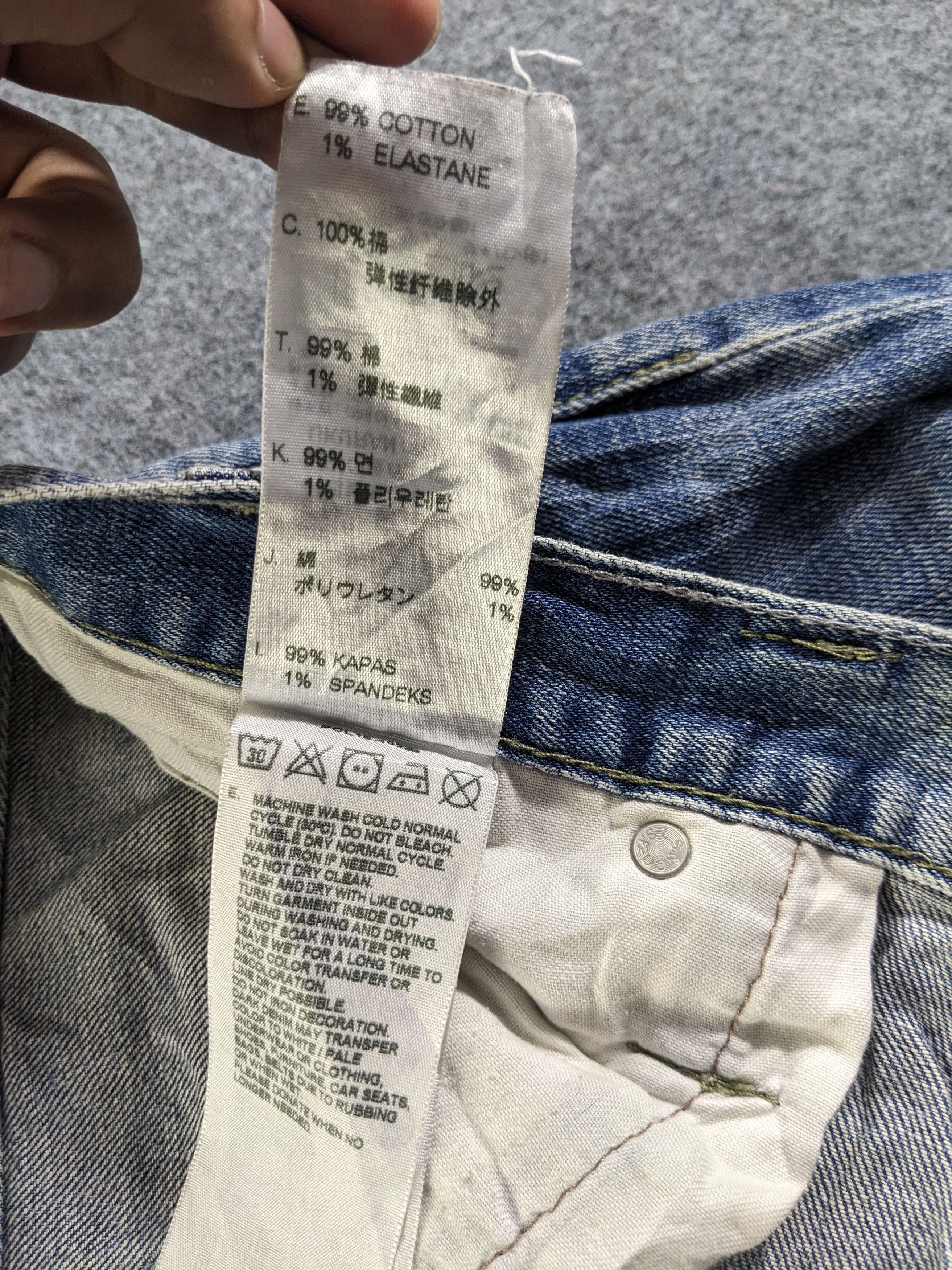 Levi's × Vintage Vintage Levis 504 Jeans-P23 Size US 36 / EU 52 - 12 Thumbnail