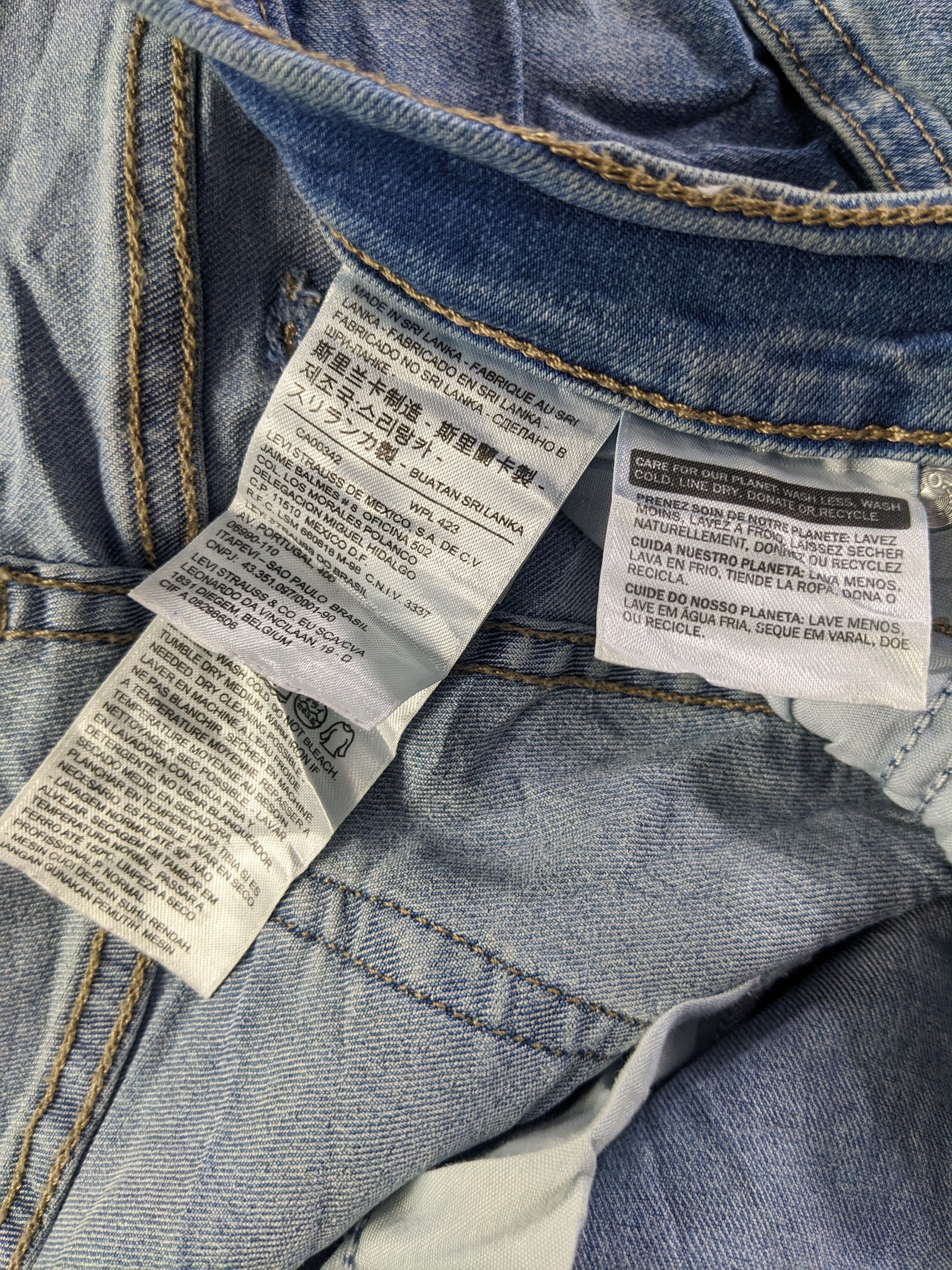 Levi's × Vintage Vintage Levis Jeans-P28 Size US 34 / EU 50 - 9 Thumbnail