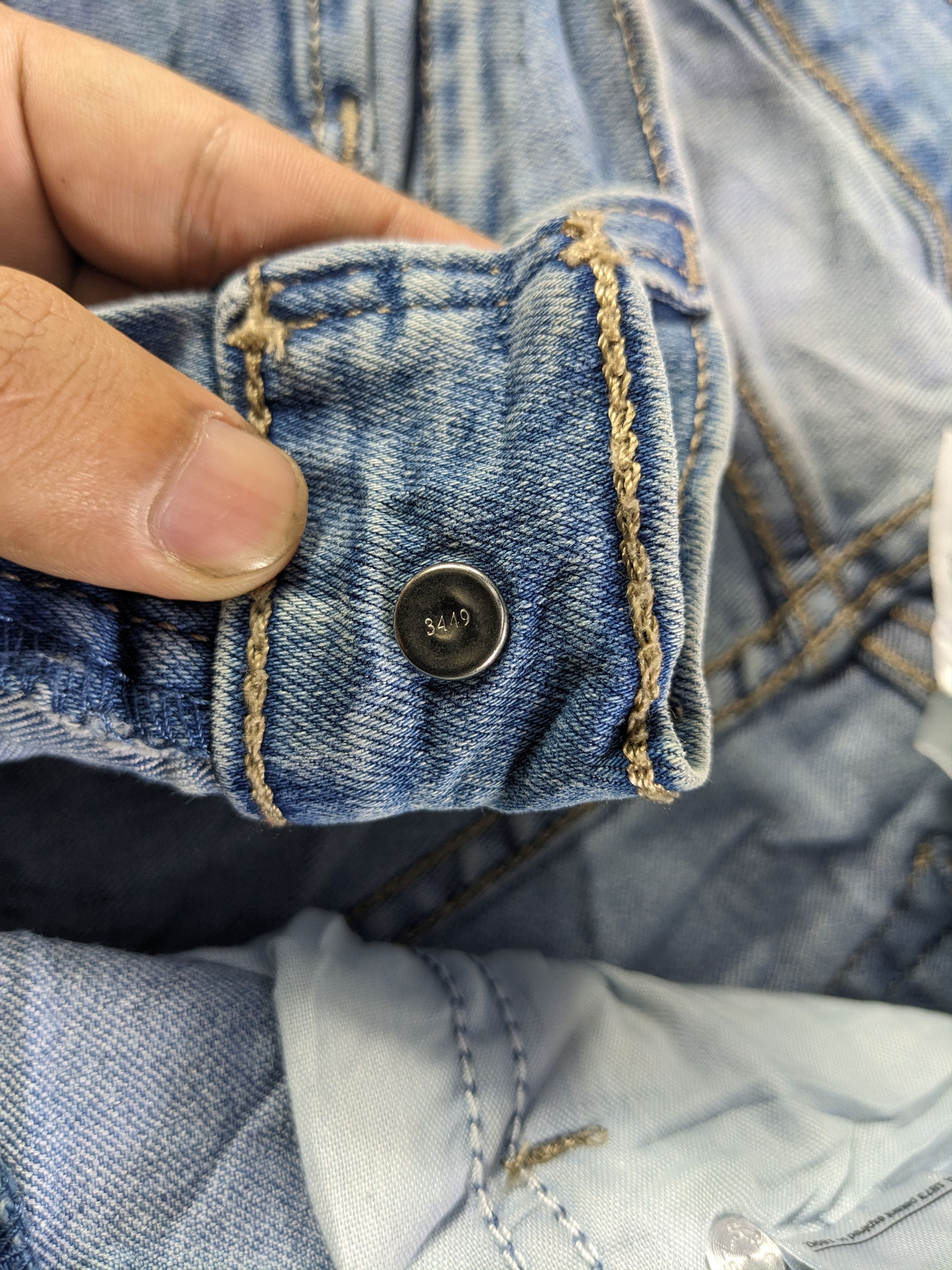 Levi's × Vintage Vintage Levis Jeans-P28 Size US 34 / EU 50 - 8 Thumbnail
