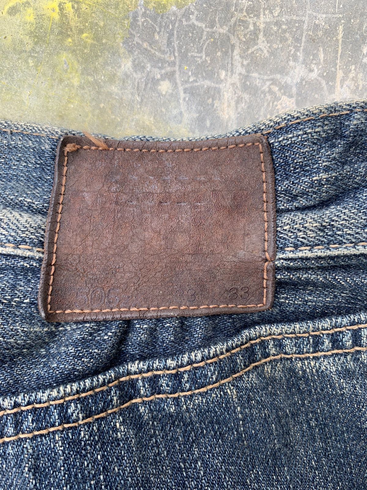 Edwin Rare!! Distressed Edwin Patchwork Selvedge Denim Pants Size US 32 / EU 48 - 19 Thumbnail