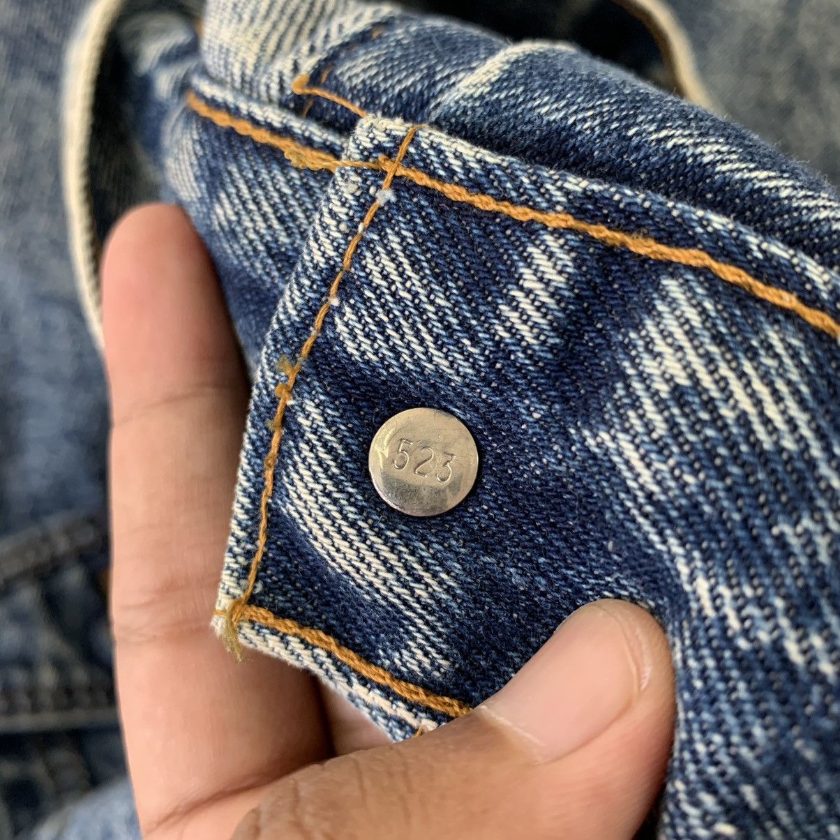 Levi's Vintage 90s Levis Trucker Denim Jacket Made In Usa Size US M / EU 48-50 / 2 - 7 Thumbnail