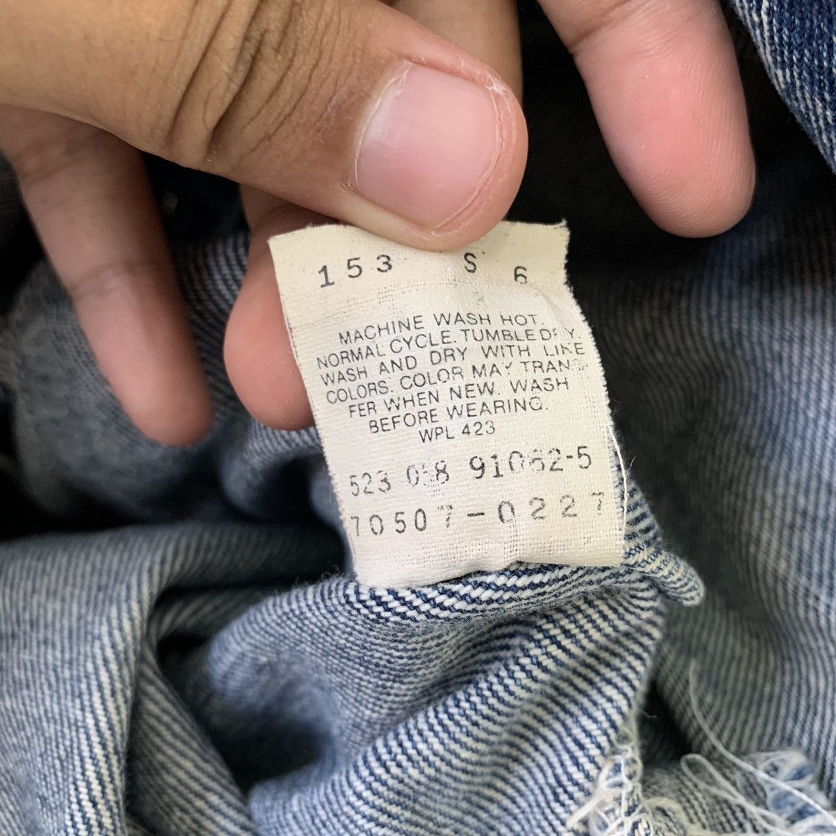 Levi's Vintage 90s Levis Trucker Denim Jacket Made In Usa Size US M / EU 48-50 / 2 - 6 Thumbnail