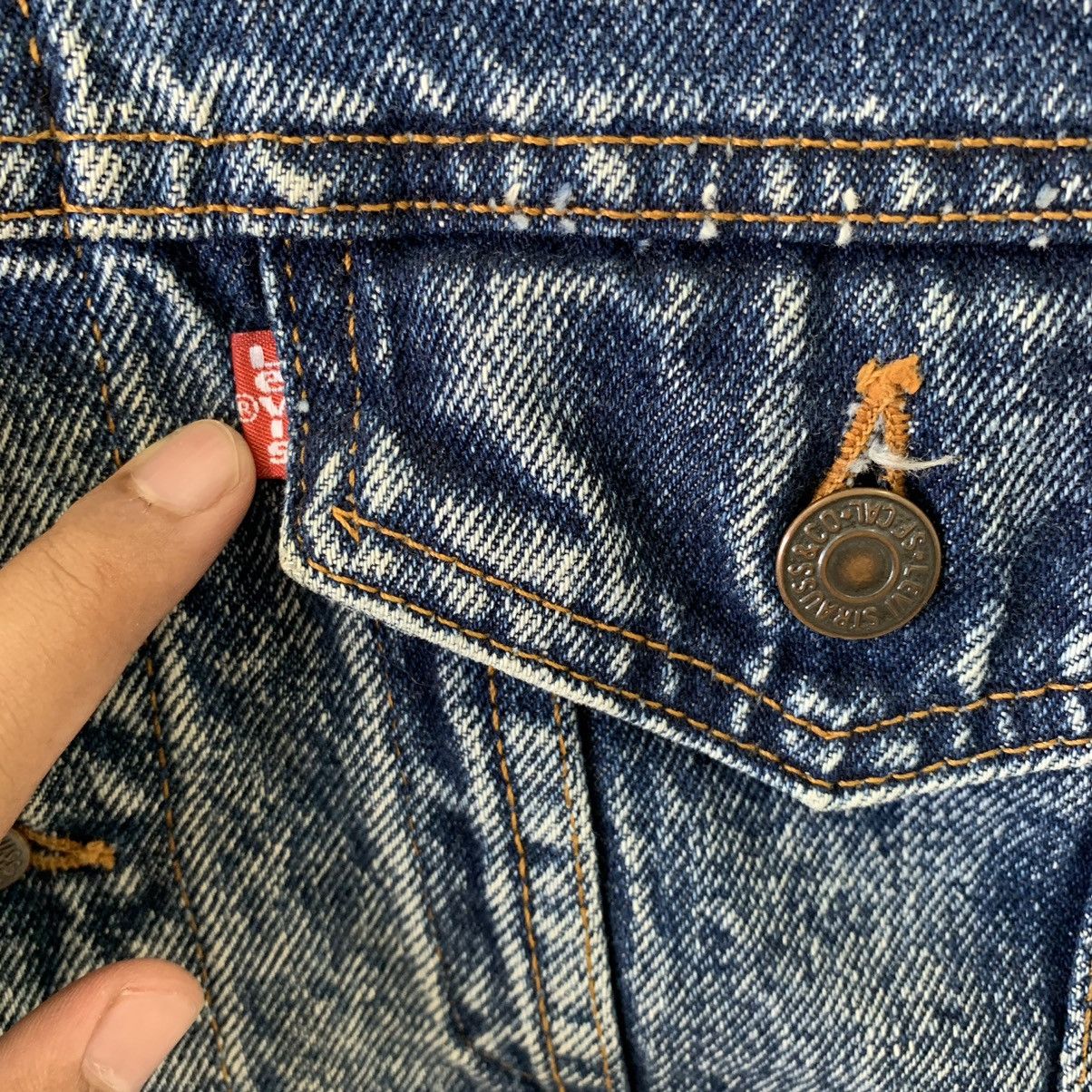 Levi's Vintage 90s Levis Trucker Denim Jacket Made In Usa Size US M / EU 48-50 / 2 - 3 Thumbnail