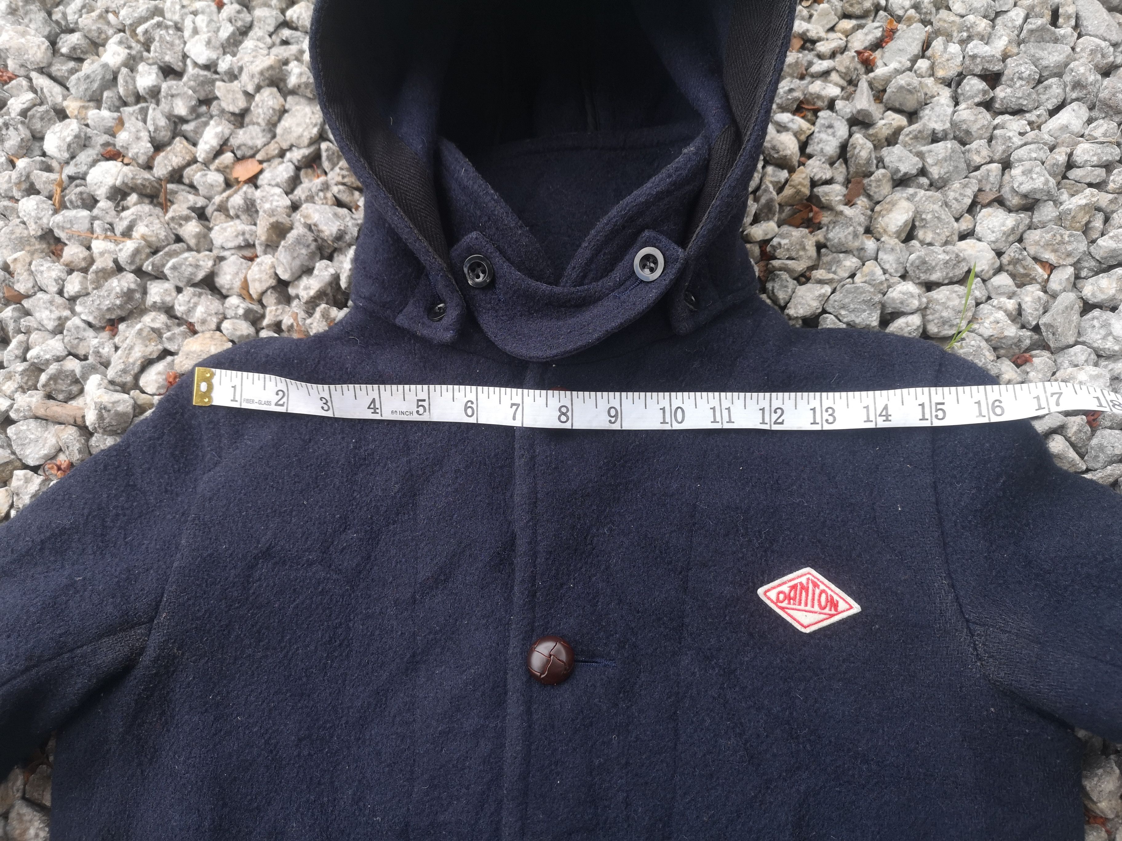 Danton Wool Danton Vêtements De travail Long Coat Size XS / US 0-2 / IT 36-38 - 15 Thumbnail
