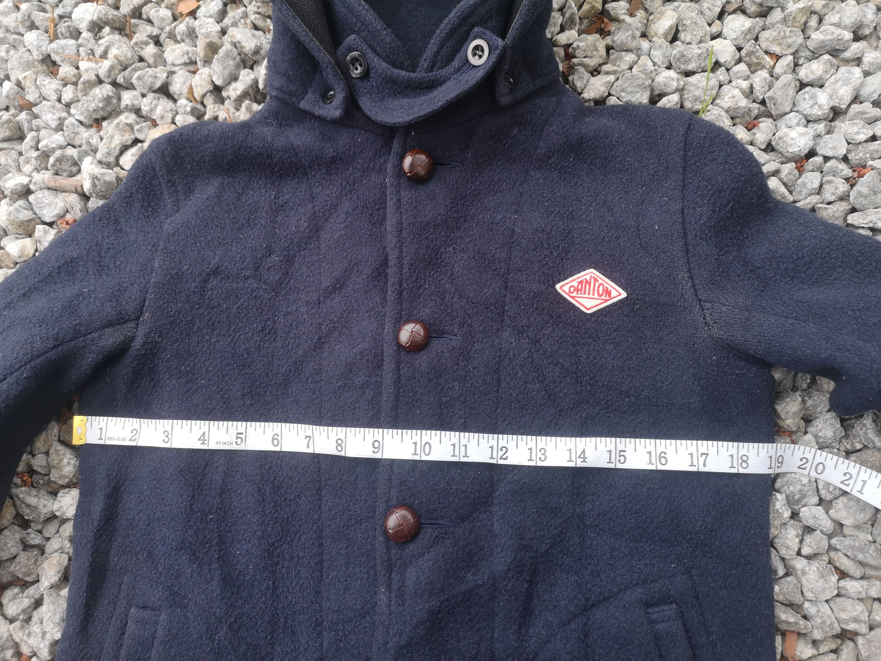 Danton Wool Danton Vêtements De travail Long Coat Size XS / US 0-2 / IT 36-38 - 13 Thumbnail