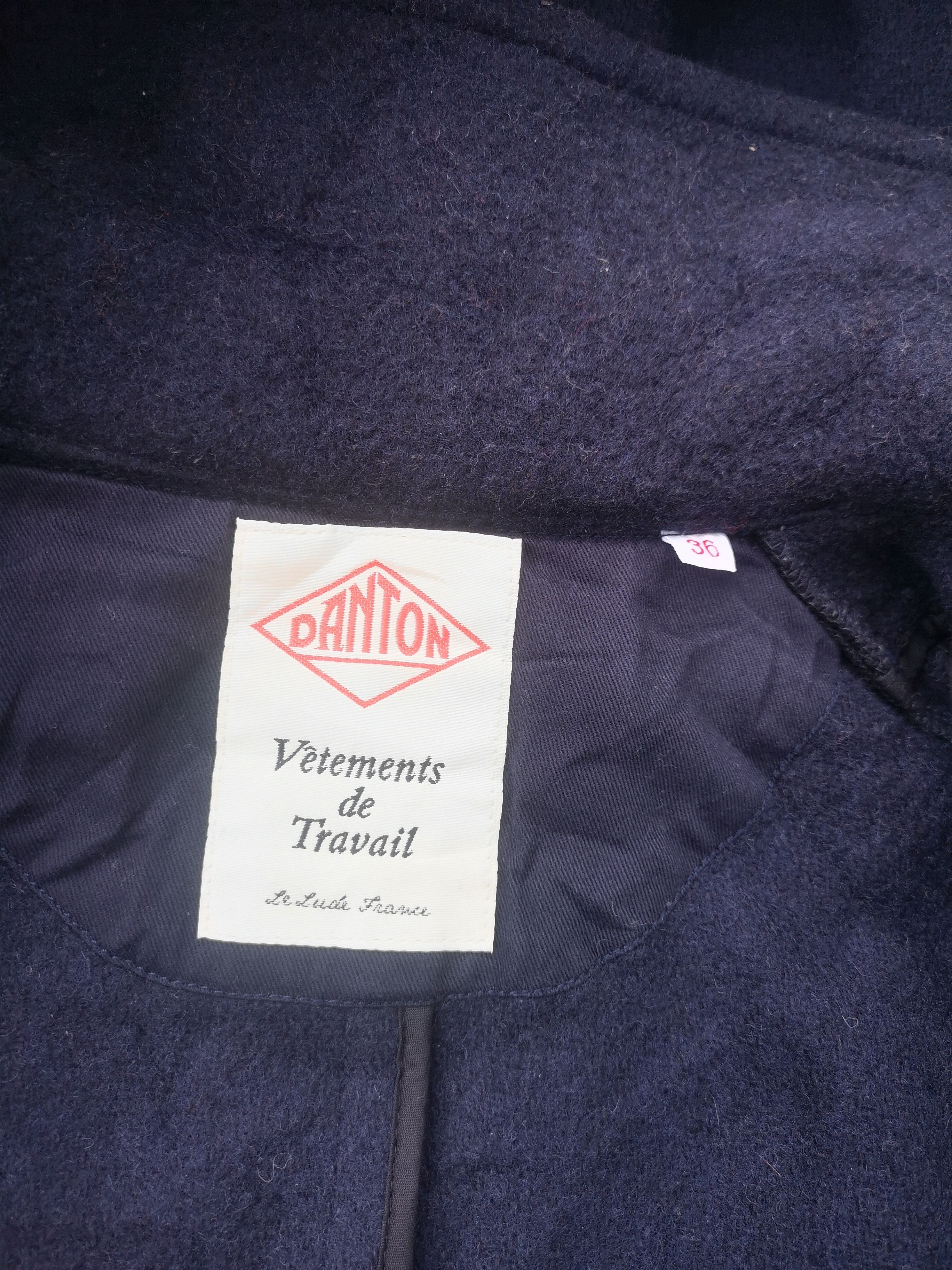 Danton Wool Danton Vêtements De travail Long Coat Size XS / US 0-2 / IT 36-38 - 10 Thumbnail