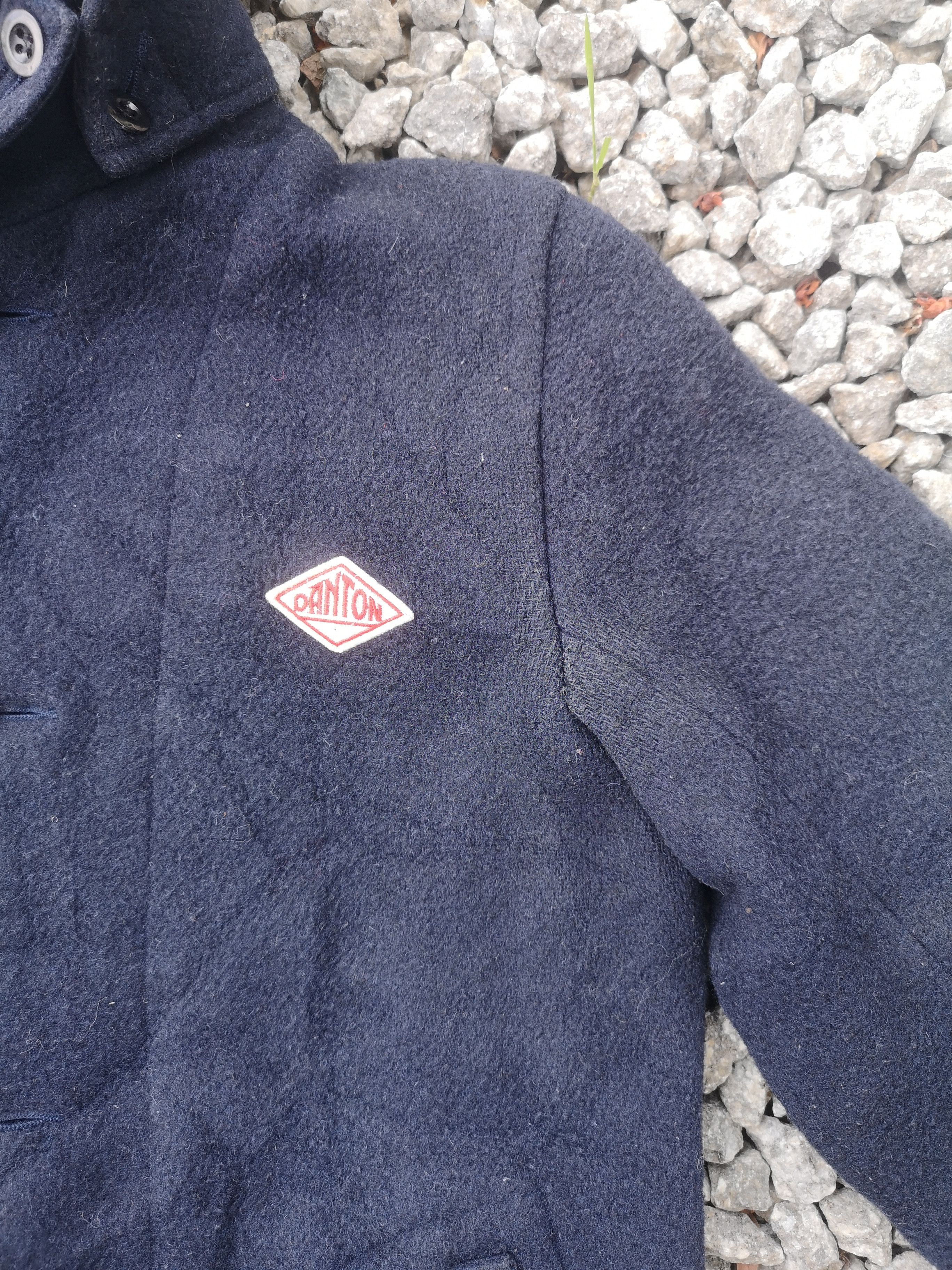 Danton Wool Danton Vêtements De travail Long Coat Size XS / US 0-2 / IT 36-38 - 7 Thumbnail