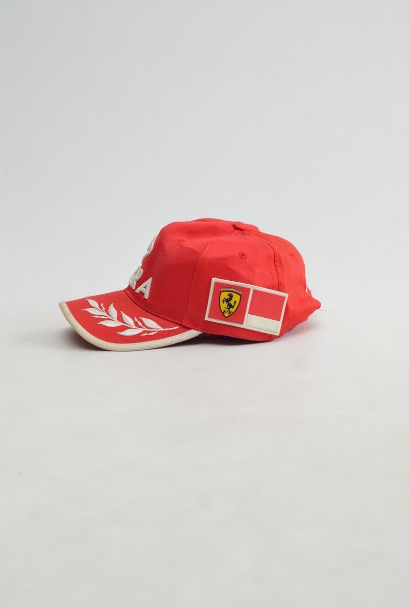 Vintage Ferrari Cap Vintage 90s Size ONE SIZE - 1 Thumbnail