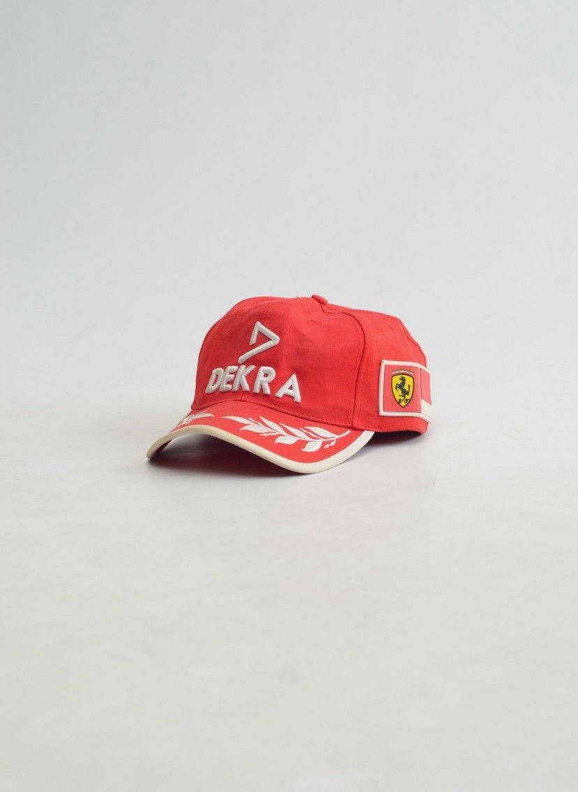 Vintage Ferrari Cap Vintage 90s Size ONE SIZE - 2 Thumbnail