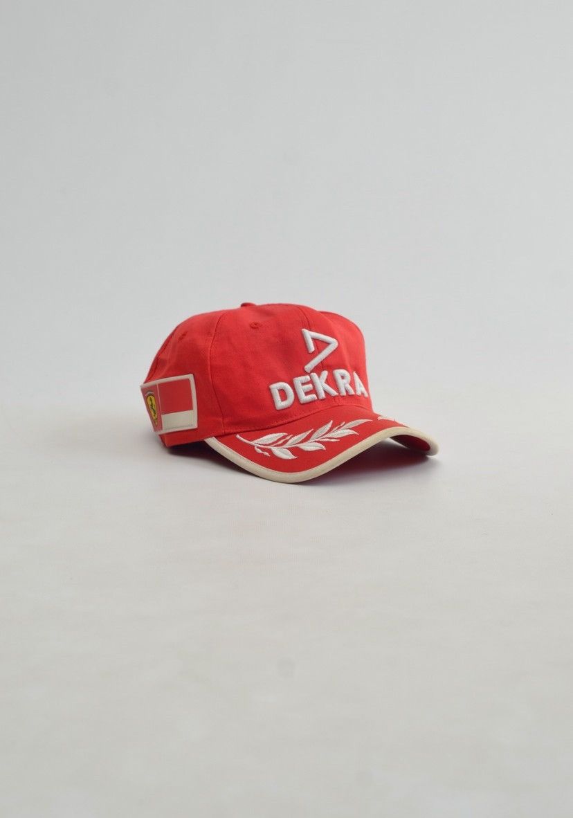 Vintage Ferrari Cap Vintage 90s Size ONE SIZE - 6 Thumbnail