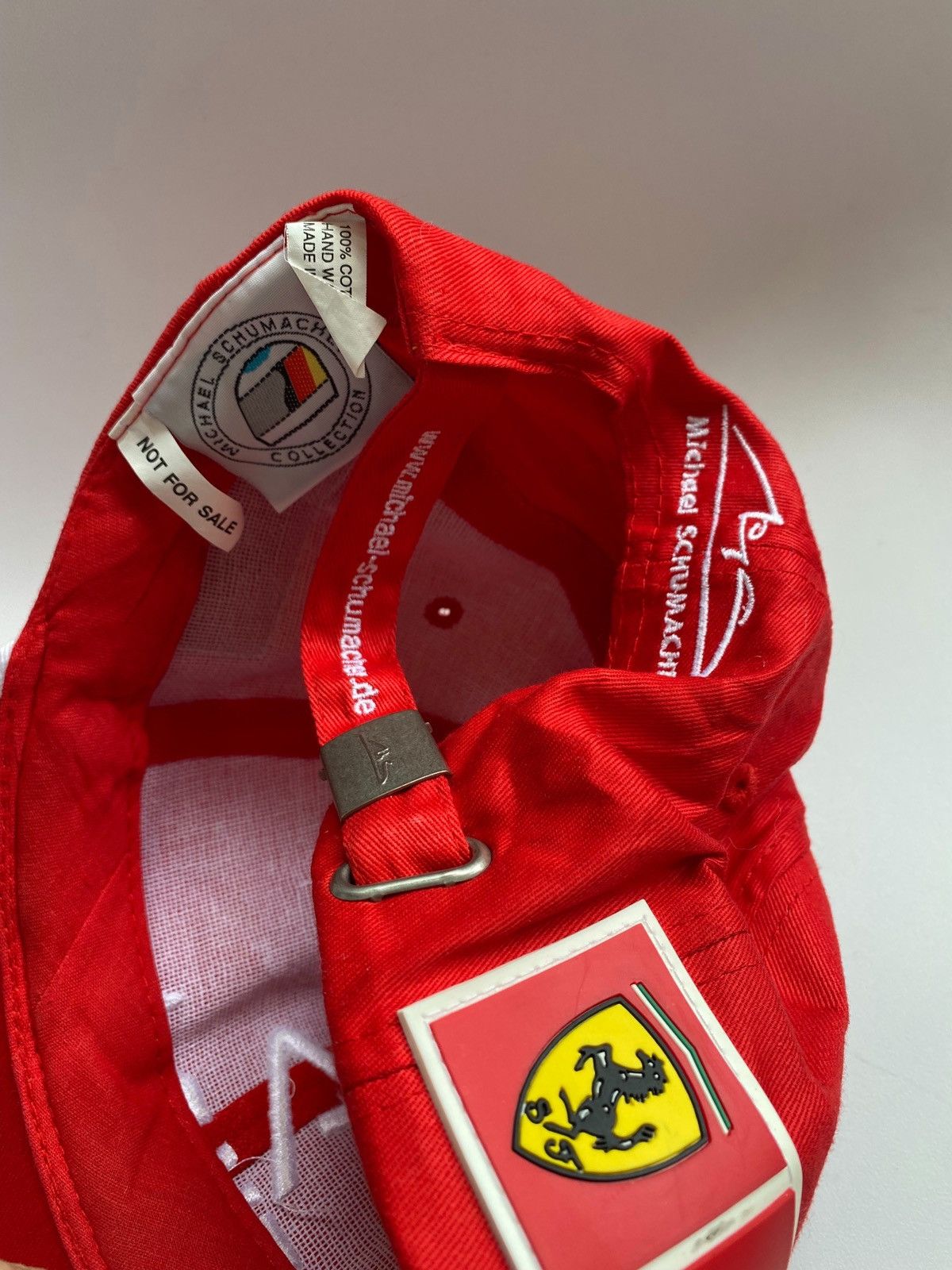 Vintage Ferrari Cap Vintage 90s Size ONE SIZE - 15 Thumbnail