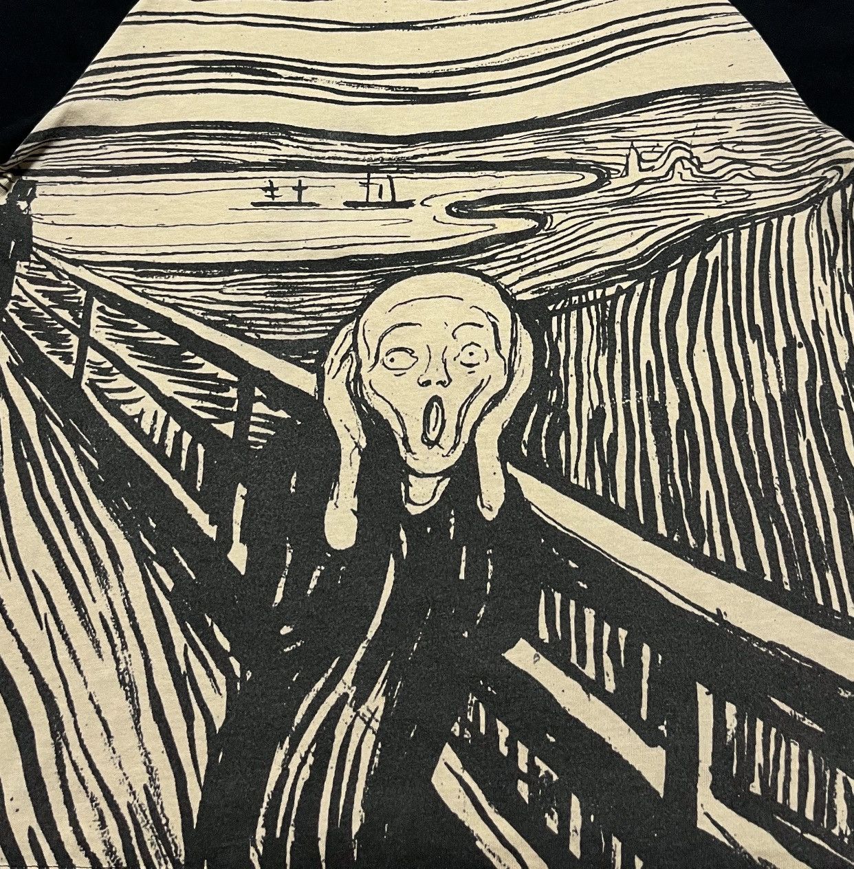Vintage Edvard Munch T-Shirt Size US S / EU 44-46 / 1 - 2 Thumbnail