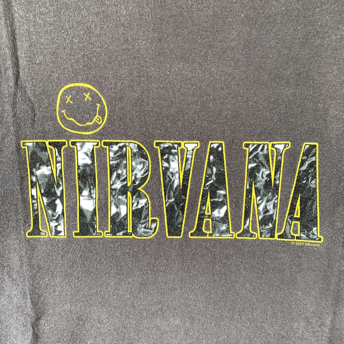 Band Tees Vintage 90s Nirvana Band Tee Grunge Tshirt Size US M / EU 48-50 / 2 - 2 Thumbnail