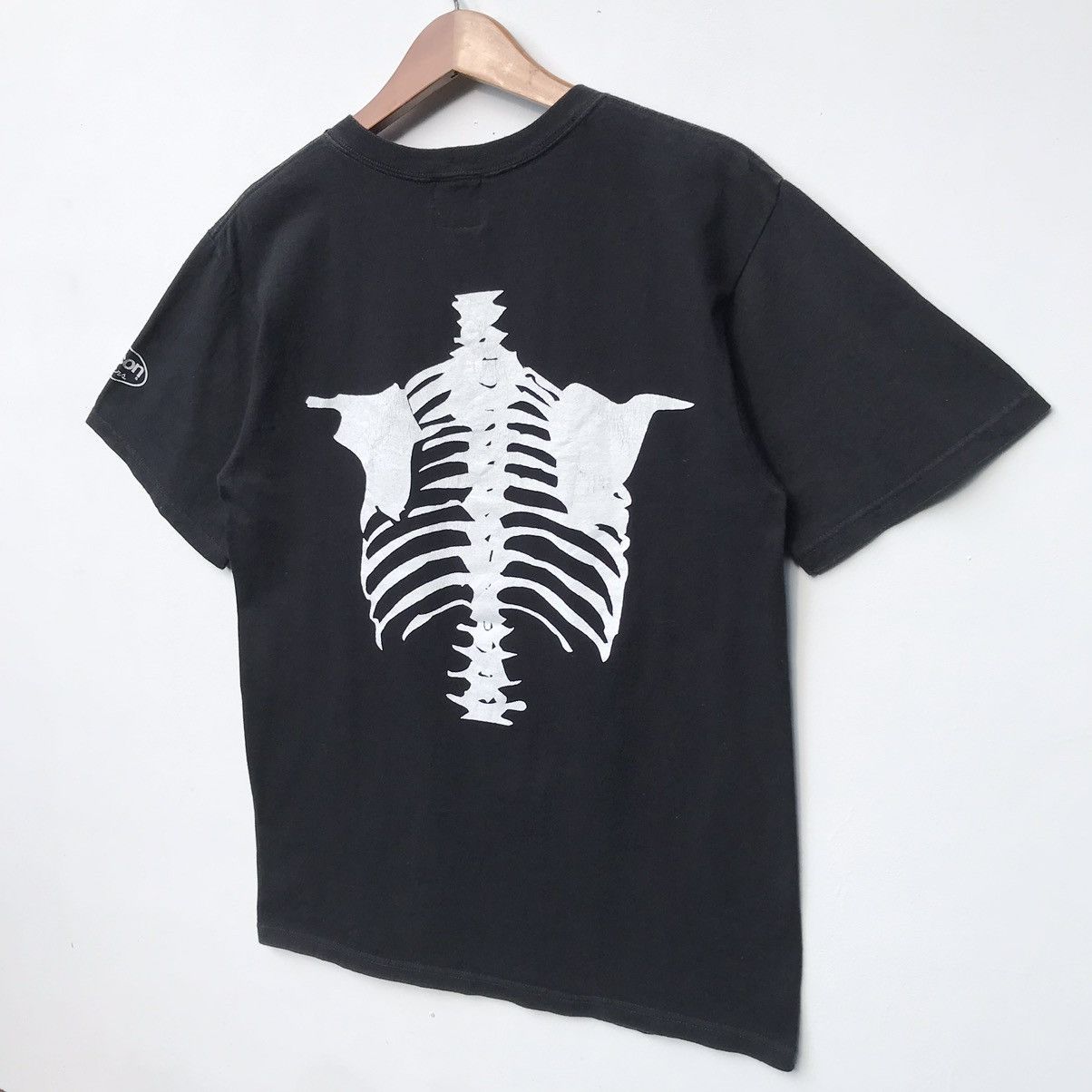 Japanese Brand Vanson Leathers Skeleton Tee Vintage Vanson Leathers Size US M / EU 48-50 / 2 - 4 Thumbnail