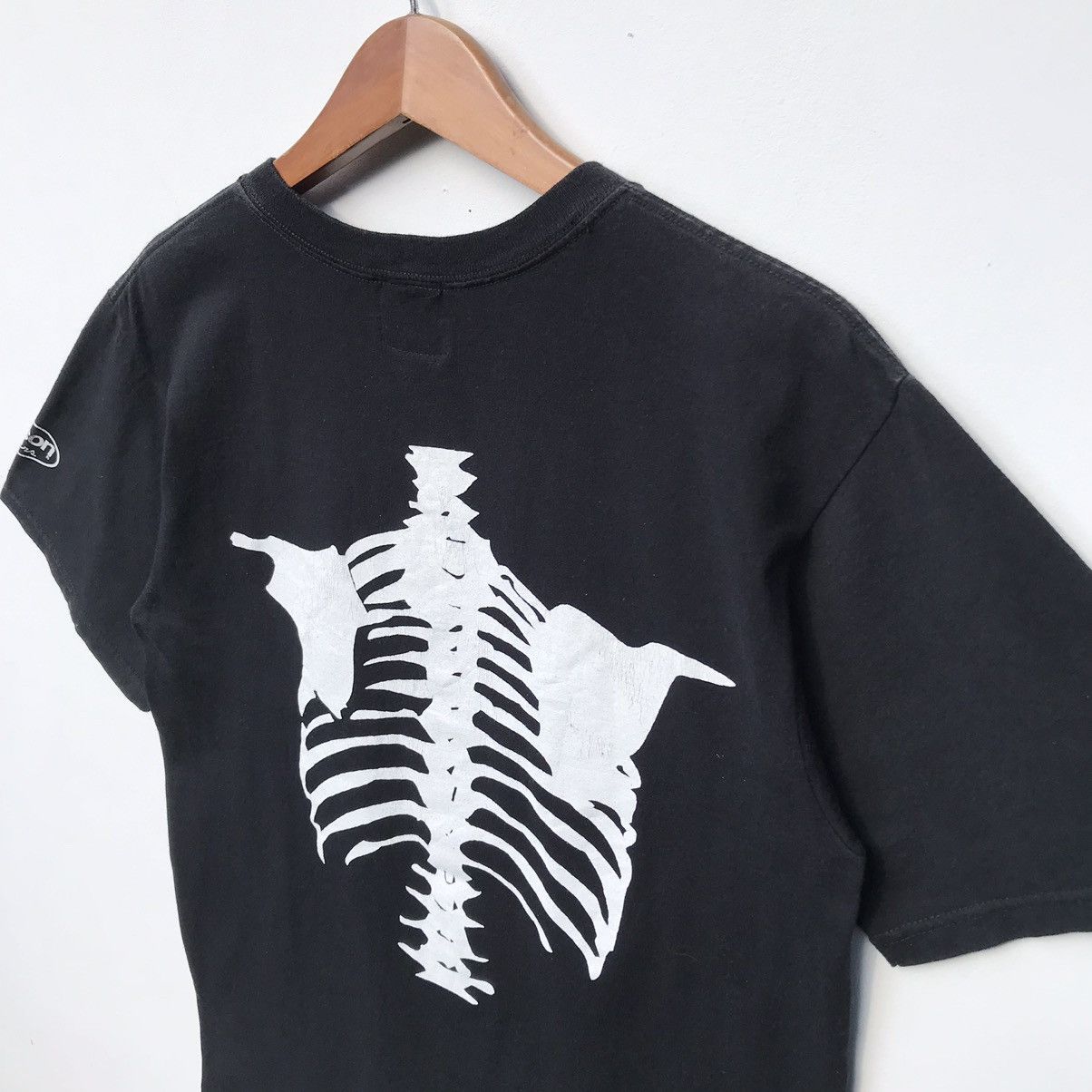 Japanese Brand Vanson Leathers Skeleton Tee Vintage Vanson Leathers Size US M / EU 48-50 / 2 - 10 Thumbnail