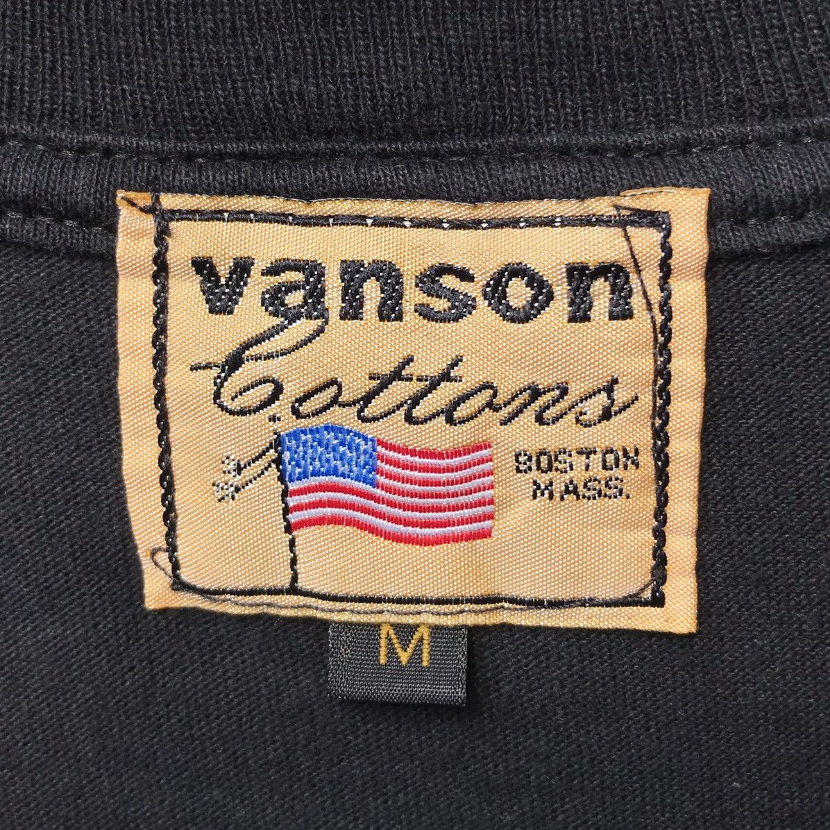 Japanese Brand Vanson Leathers Skeleton Tee Vintage Vanson Leathers Size US M / EU 48-50 / 2 - 14 Thumbnail