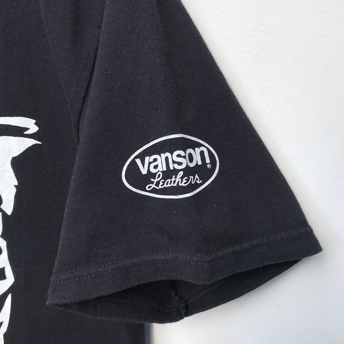 Japanese Brand Vanson Leathers Skeleton Tee Vintage Vanson Leathers Size US M / EU 48-50 / 2 - 13 Thumbnail