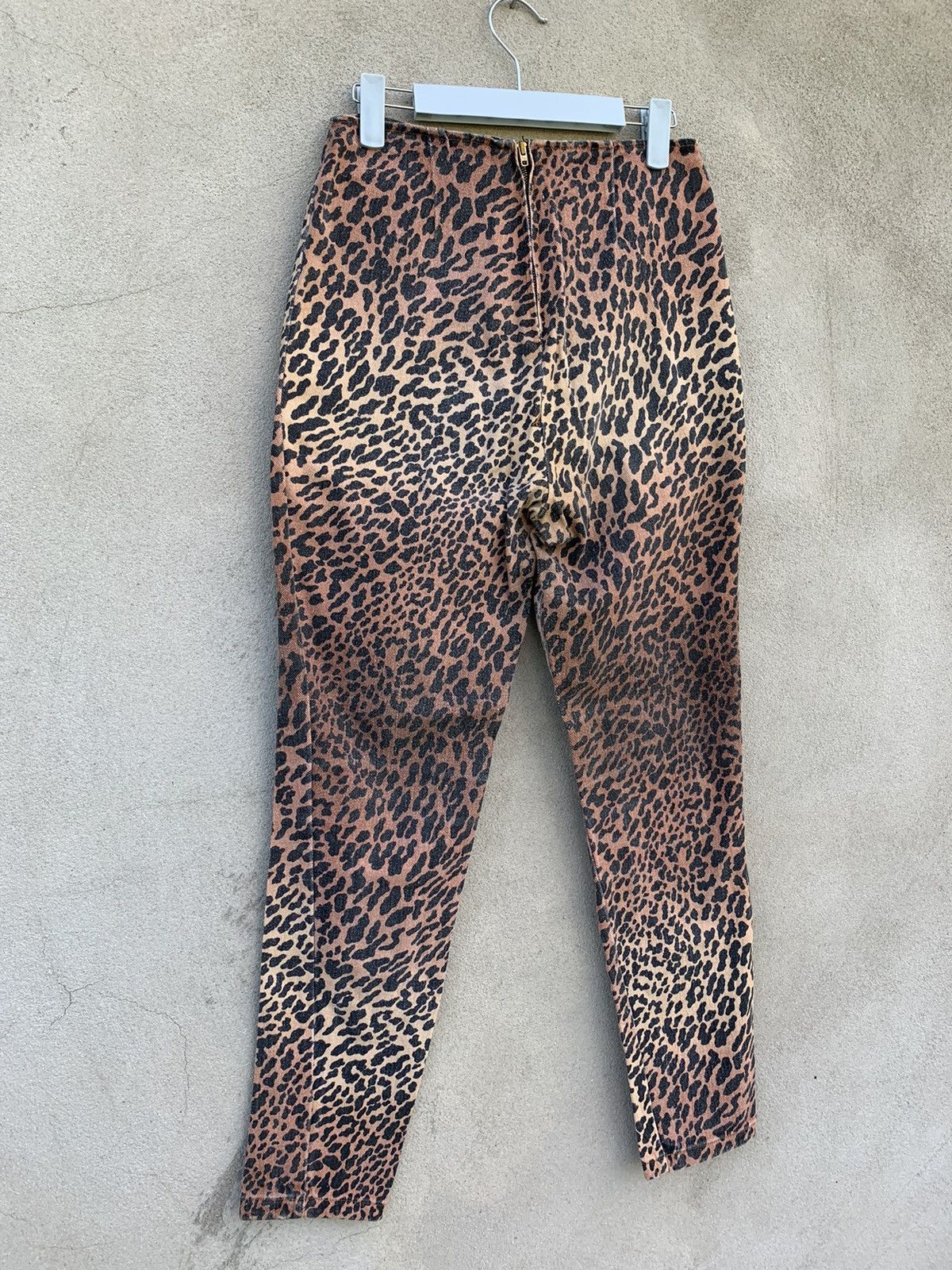 Made In The Shade × Vintage Vtg 70s-80s Made In The Shade Cheetah With Talon 42 Zipper Size 25" / US 0 / IT 36 - 3 Thumbnail