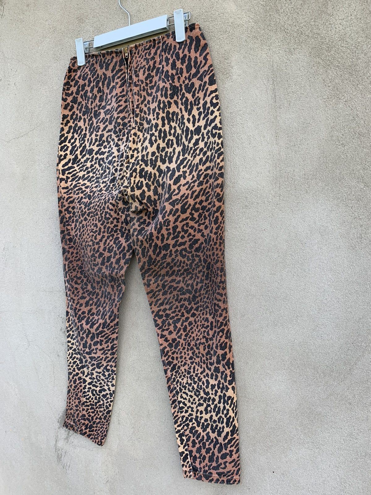 Made In The Shade × Vintage Vtg 70s-80s Made In The Shade Cheetah With Talon 42 Zipper Size 25" / US 0 / IT 36 - 4 Thumbnail