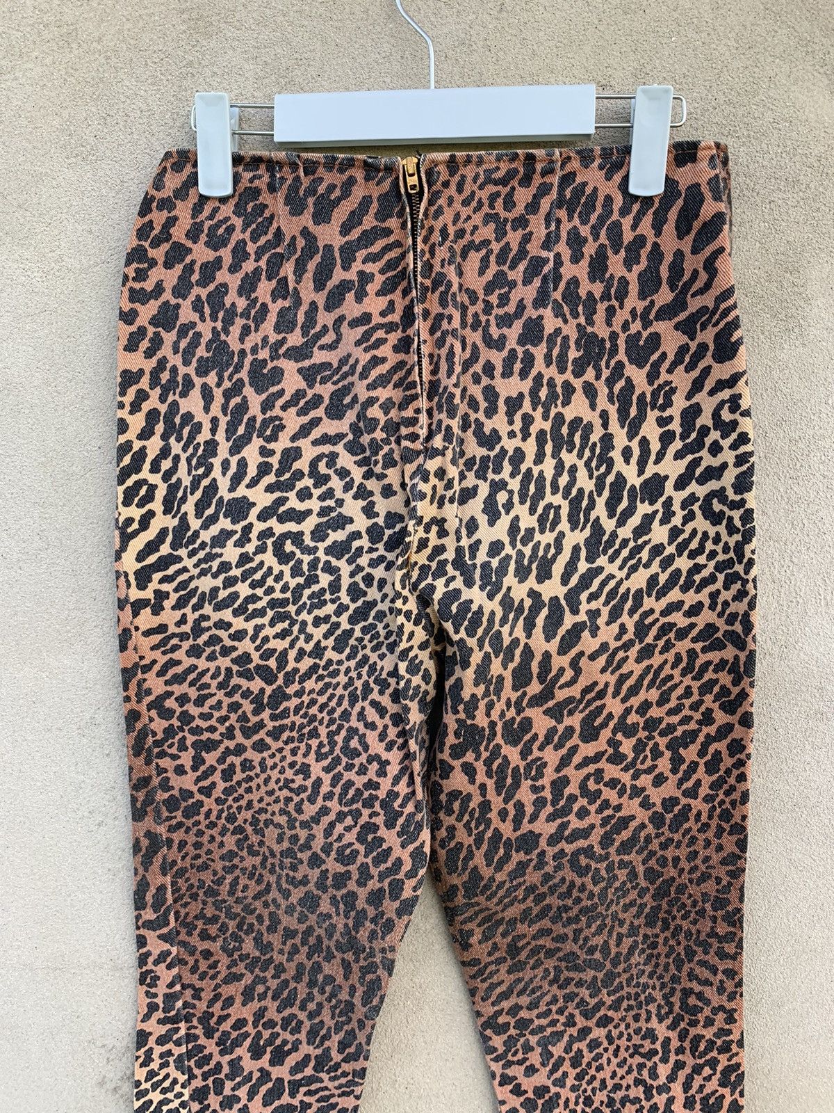 Made In The Shade × Vintage Vtg 70s-80s Made In The Shade Cheetah With Talon 42 Zipper Size 25" / US 0 / IT 36 - 8 Thumbnail