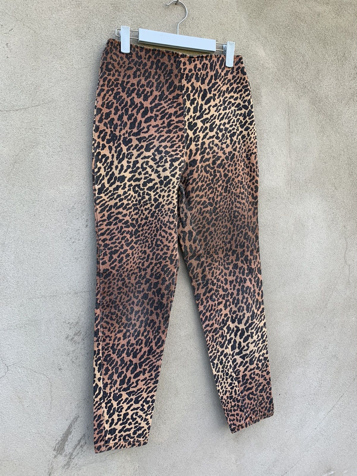 Made In The Shade × Vintage Vtg 70s-80s Made In The Shade Cheetah With Talon 42 Zipper Size 25" / US 0 / IT 36 - 6 Thumbnail