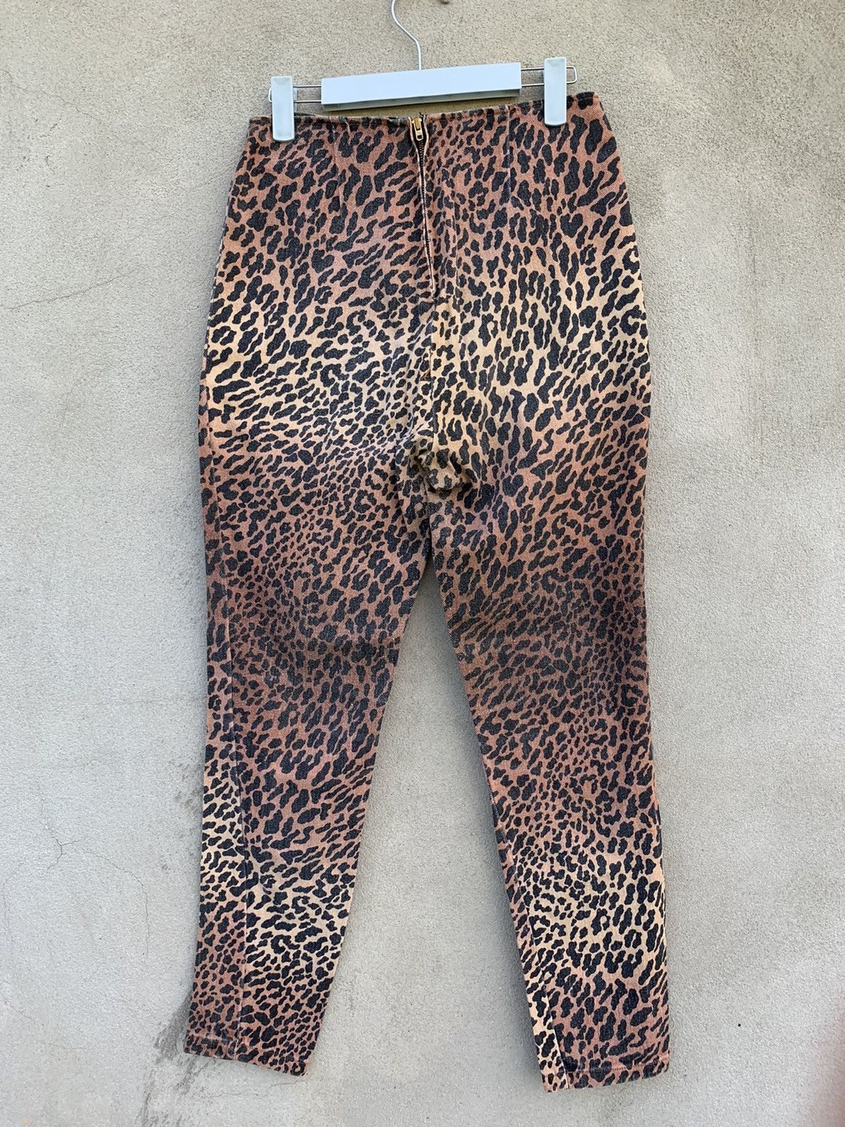 Made In The Shade × Vintage Vtg 70s-80s Made In The Shade Cheetah With Talon 42 Zipper Size 25" / US 0 / IT 36 - 2 Thumbnail