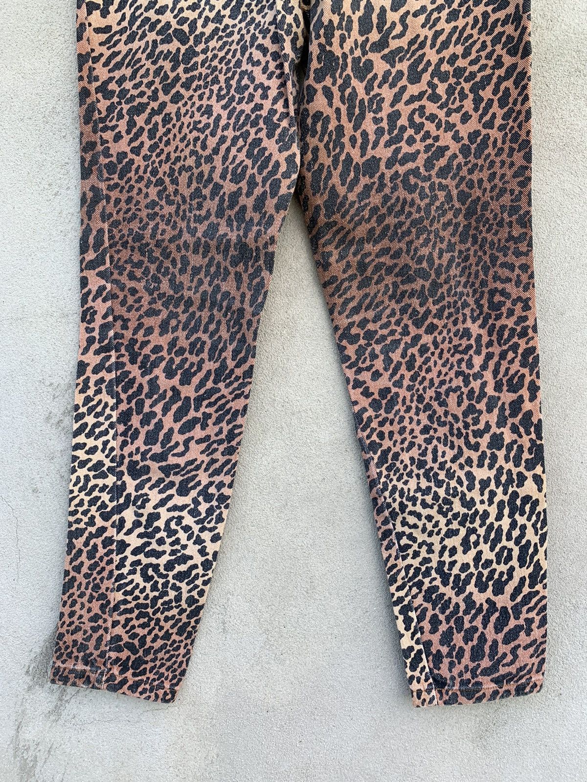 Made In The Shade × Vintage Vtg 70s-80s Made In The Shade Cheetah With Talon 42 Zipper Size 25" / US 0 / IT 36 - 9 Thumbnail