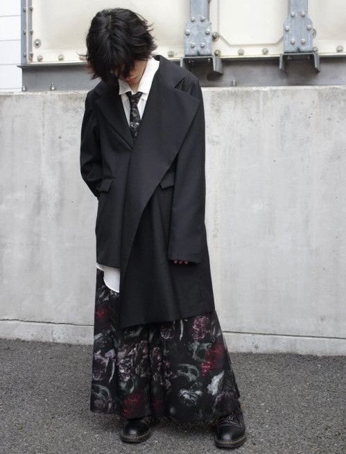 Yohji Yamamoto Asymmetric Jacket | Grailed