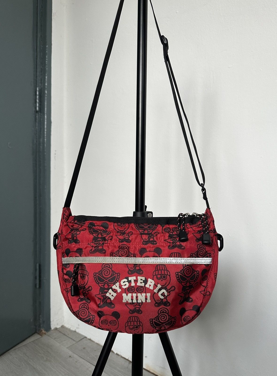 image of Hysteric Glamour / Mini Sling Bag in Red, Men's