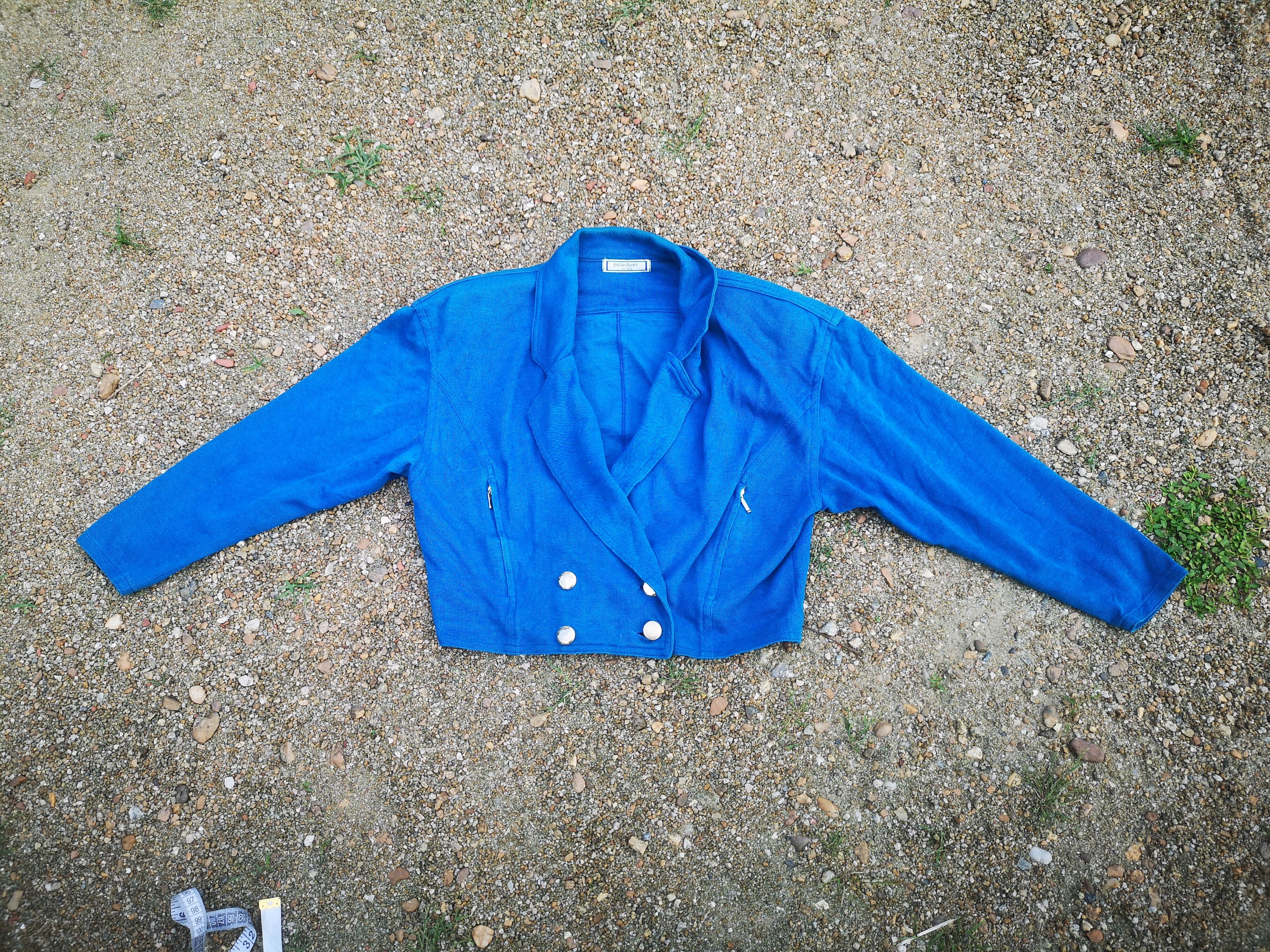 Yves Saint Laurent Yves Saint Laurent Short Jacket Size M / US 6-8 / IT 42-44 - 1 Thumbnail