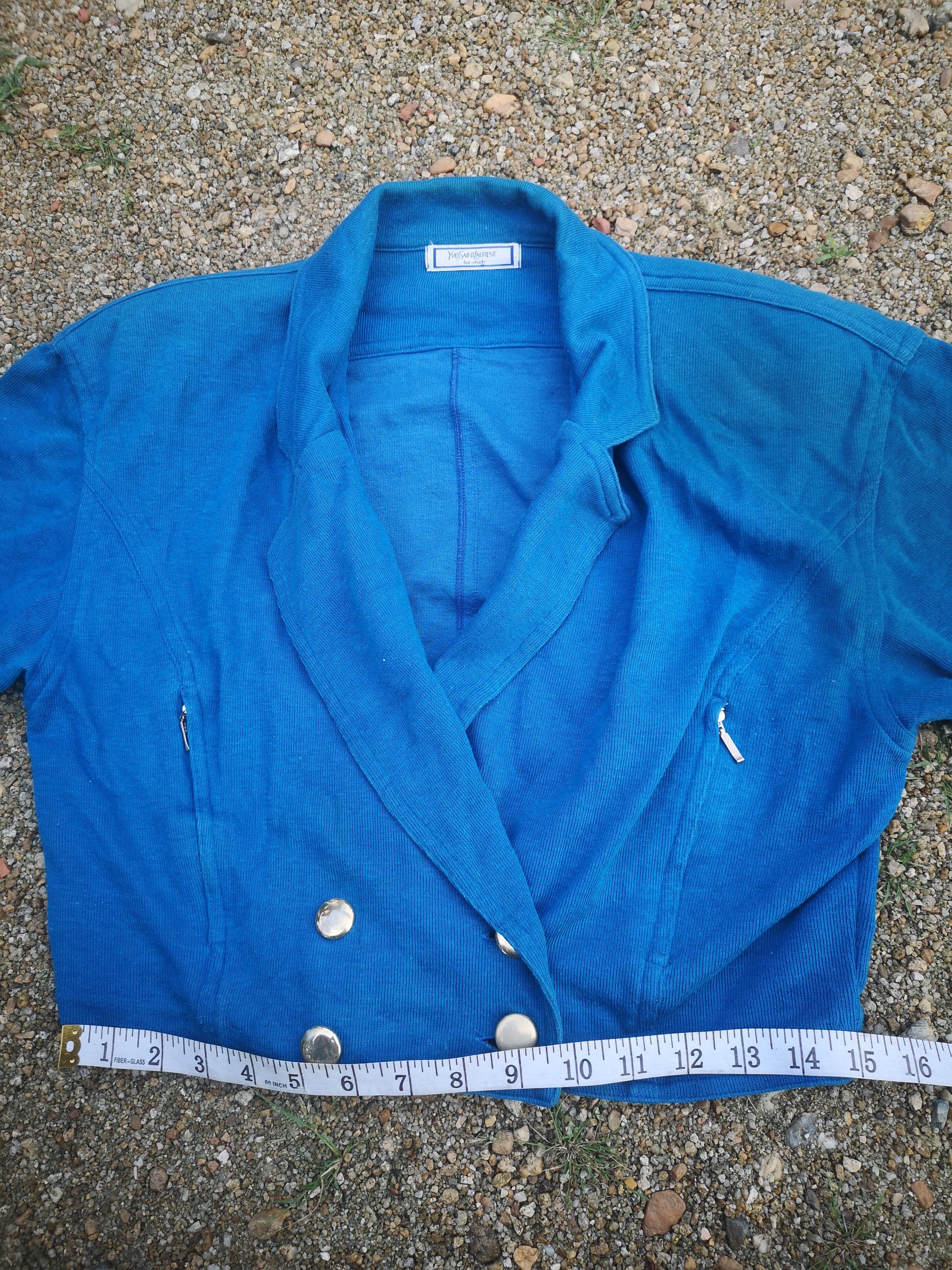 Yves Saint Laurent Yves Saint Laurent Short Jacket Size M / US 6-8 / IT 42-44 - 15 Thumbnail