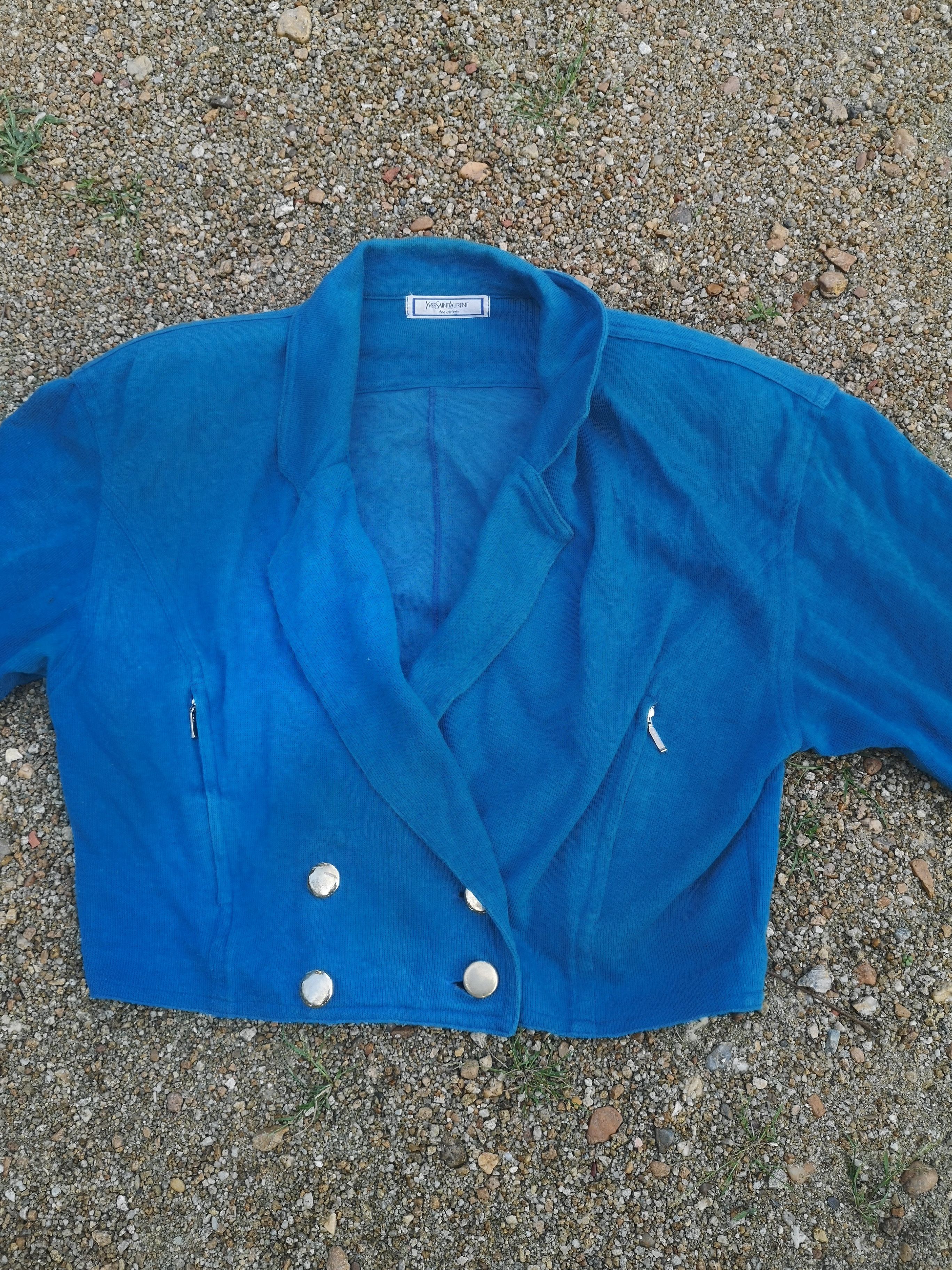 Yves Saint Laurent Yves Saint Laurent Short Jacket Size M / US 6-8 / IT 42-44 - 3 Thumbnail