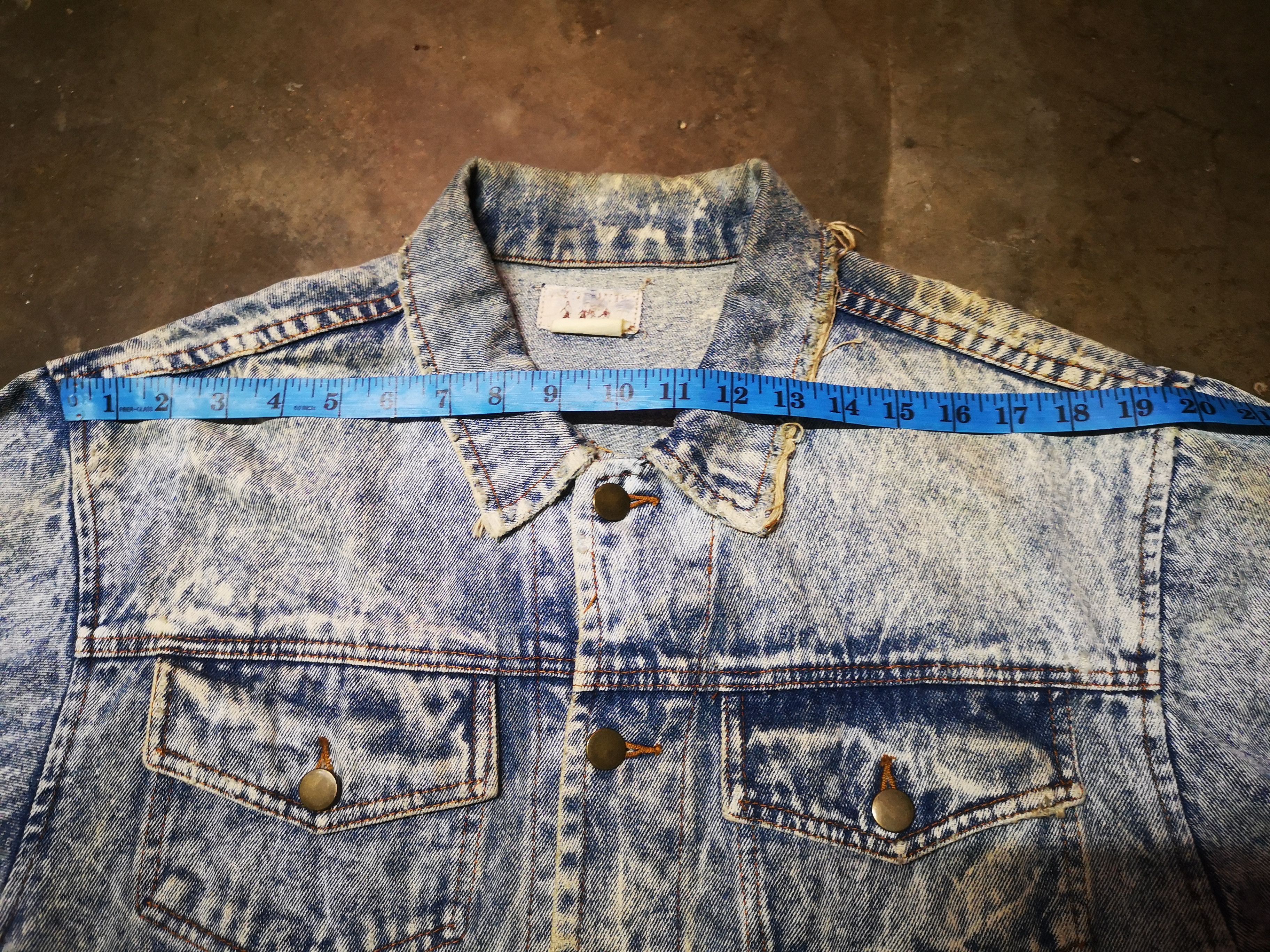 Japanese Brand Vintage Distressed Denim Jacket Size US M / EU 48-50 / 2 - 16 Thumbnail