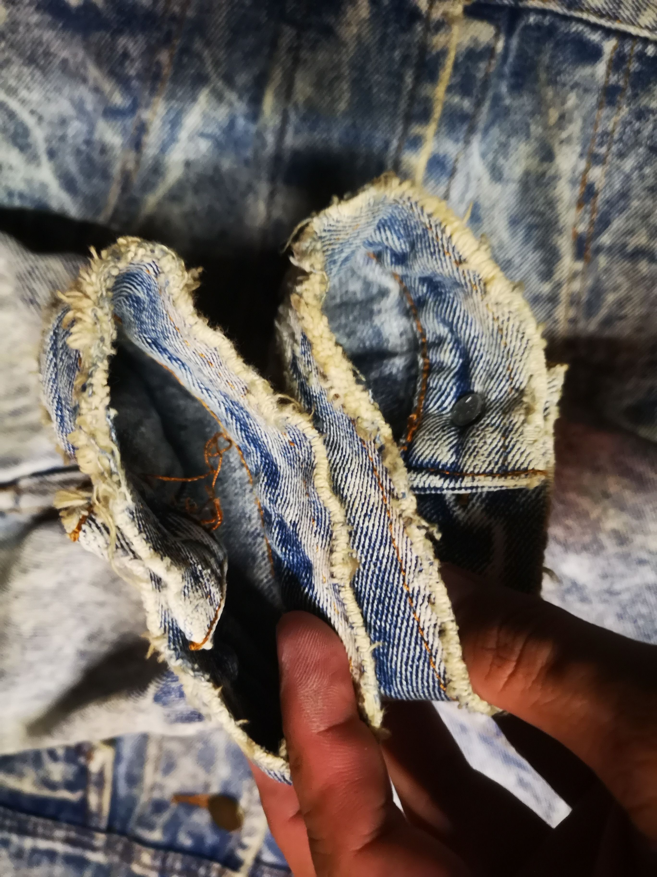 Japanese Brand Vintage Distressed Denim Jacket Size US M / EU 48-50 / 2 - 10 Thumbnail