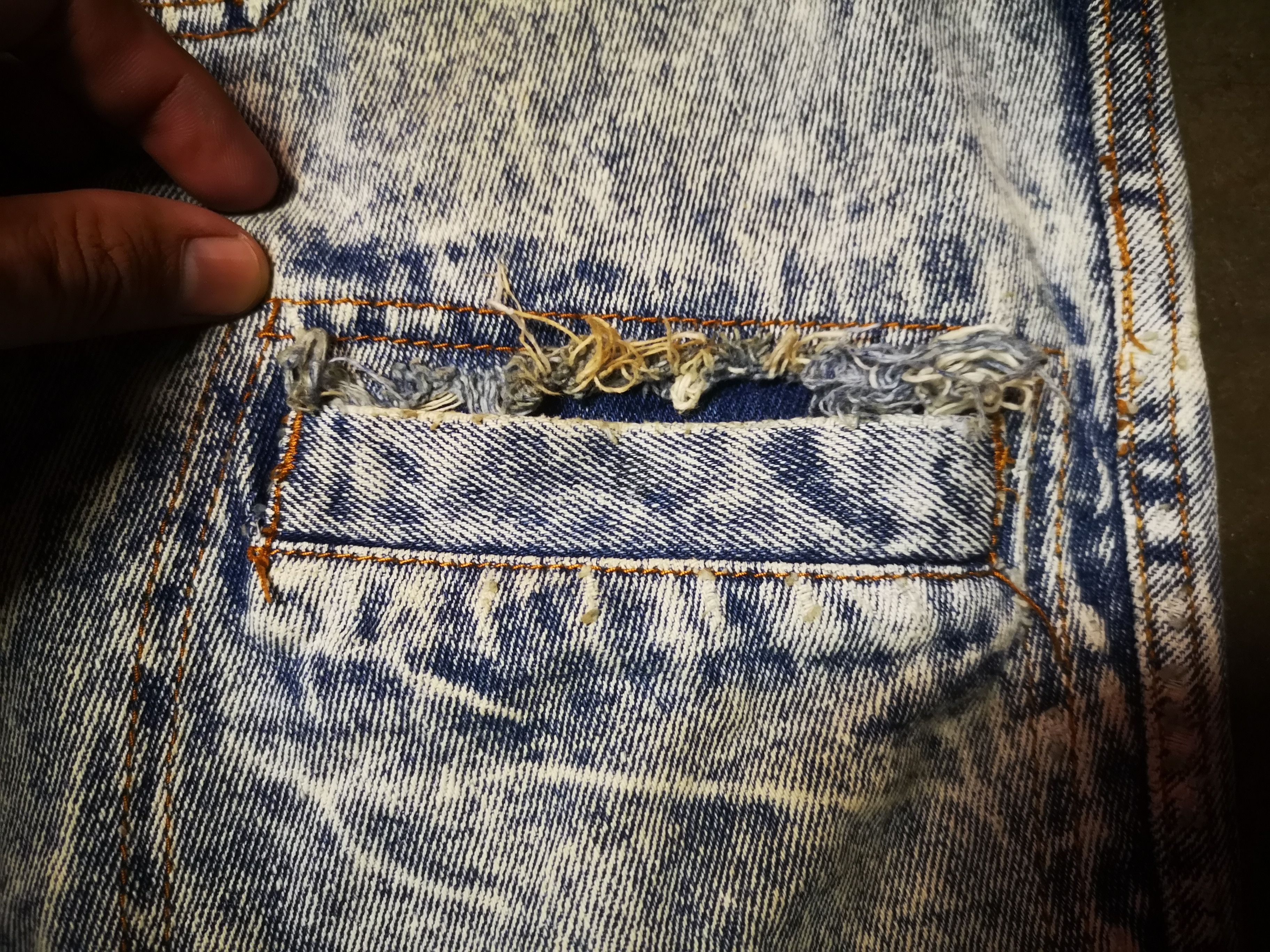 Japanese Brand Vintage Distressed Denim Jacket Size US M / EU 48-50 / 2 - 9 Thumbnail