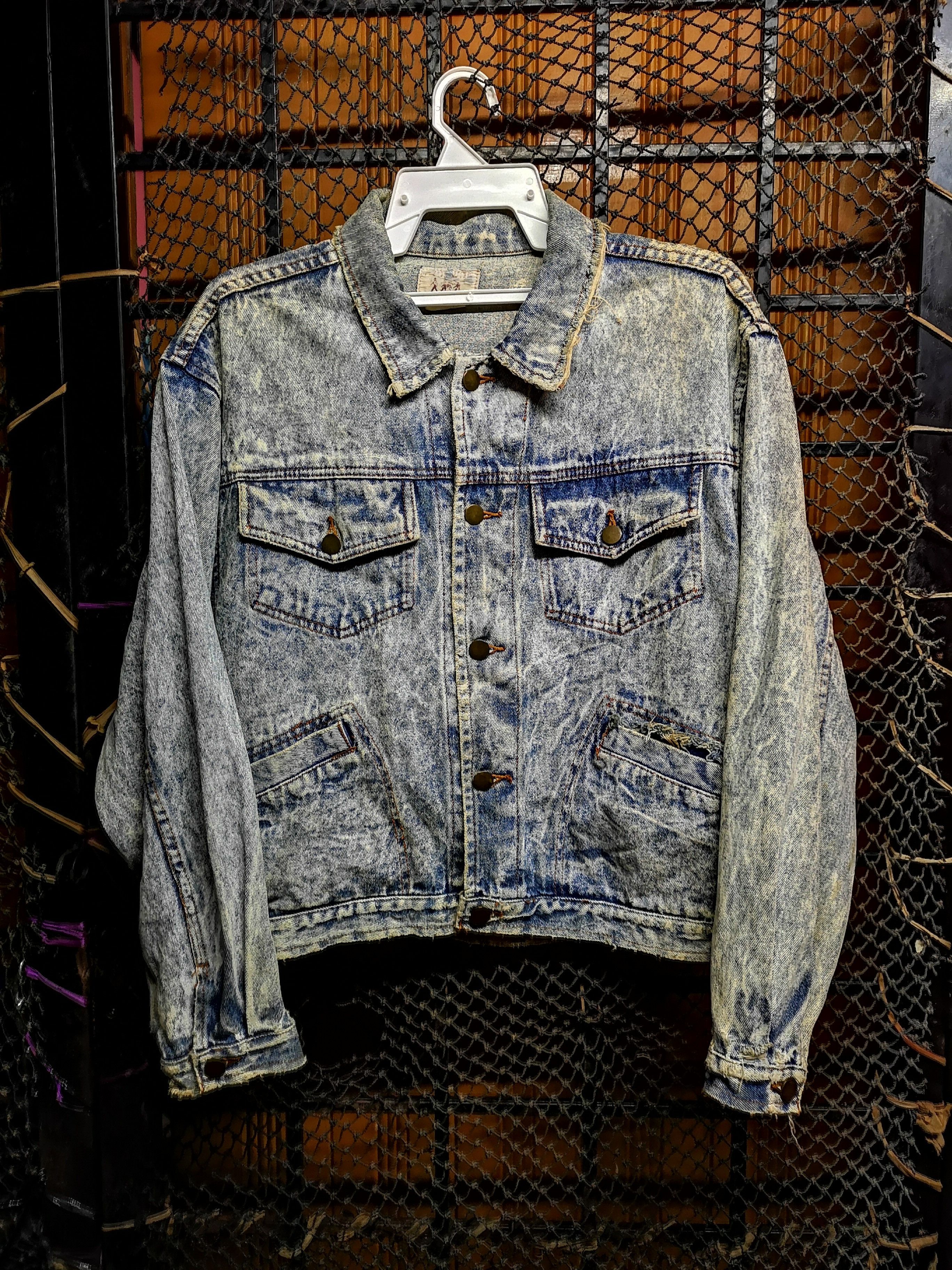 Japanese Brand Vintage Distressed Denim Jacket Size US M / EU 48-50 / 2 - 1 Thumbnail