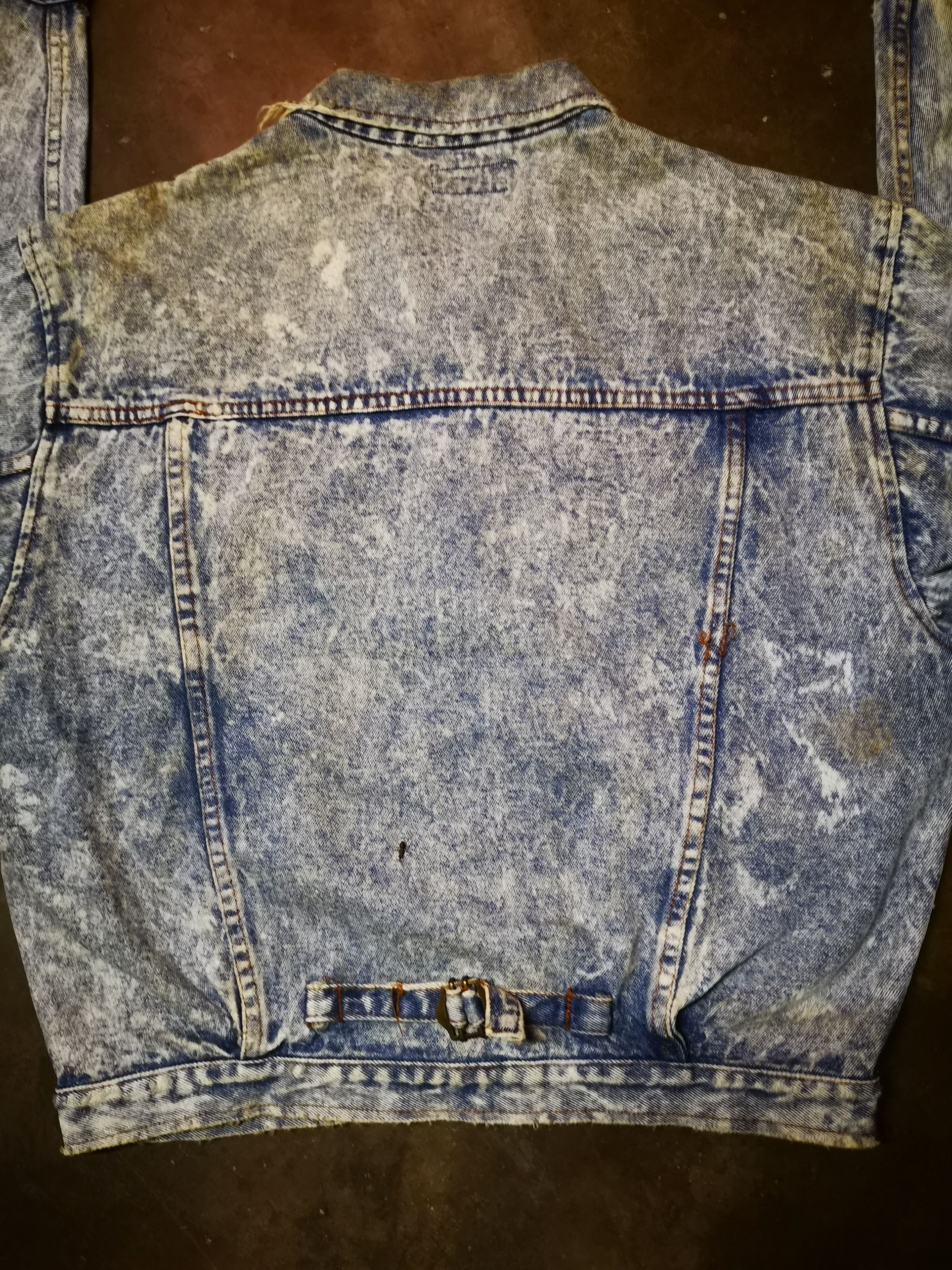 Japanese Brand Vintage Distressed Denim Jacket Size US M / EU 48-50 / 2 - 6 Thumbnail