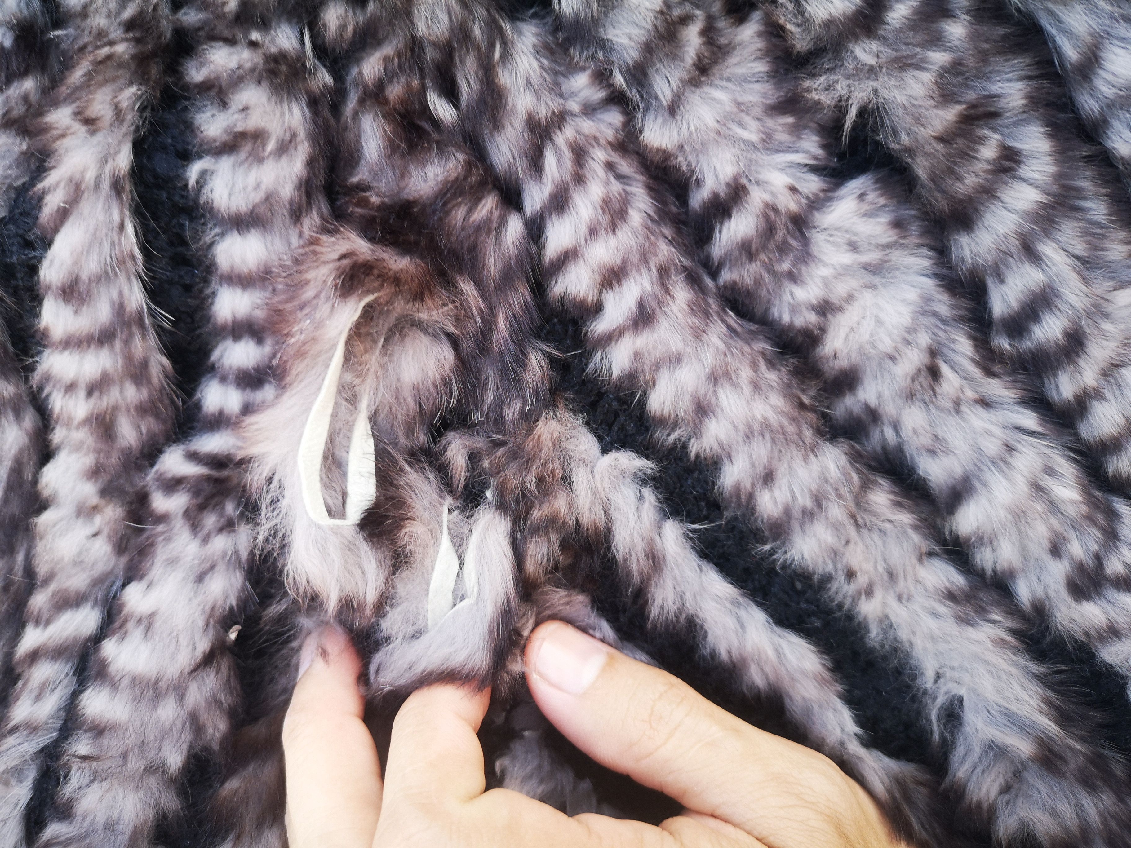 Japanese Brand Rabbit Fur Reversible Button Jacket Size M / US 6-8 / IT 42-44 - 19 Thumbnail