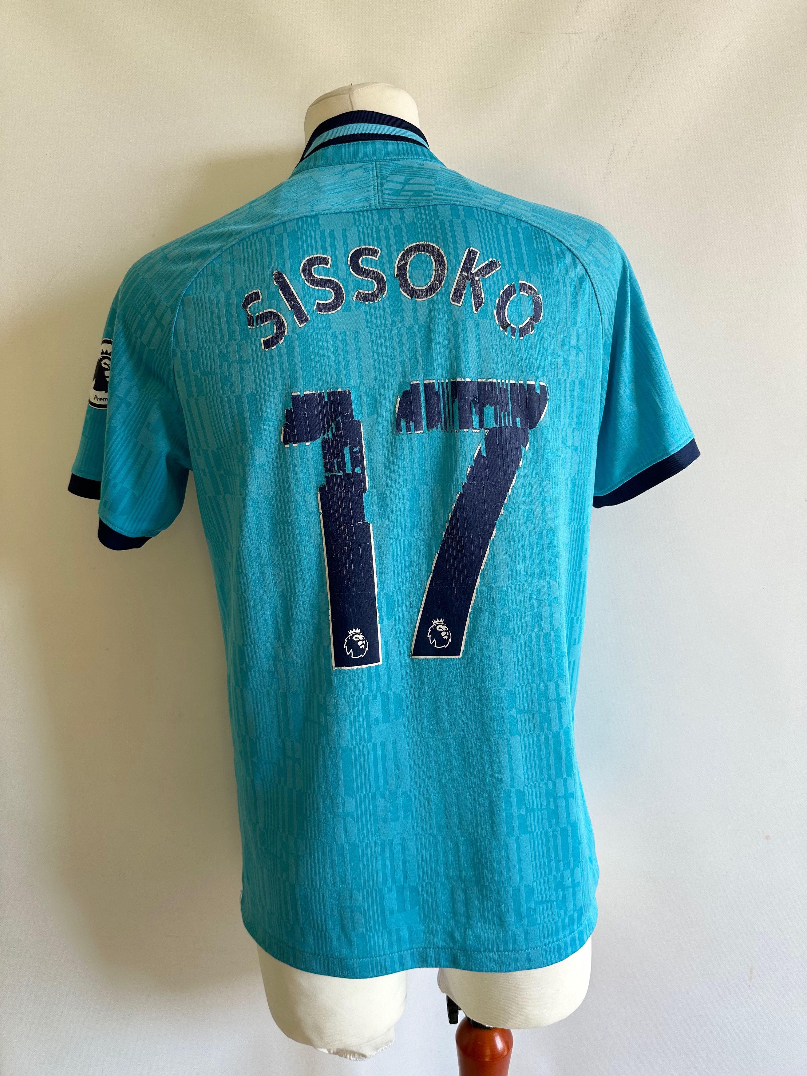 Nike 2019 2020 Tottenham Hotspur #19 Sissoko NIke Third Jersey Size US M / EU 48-50 / 2 - 14 Thumbnail