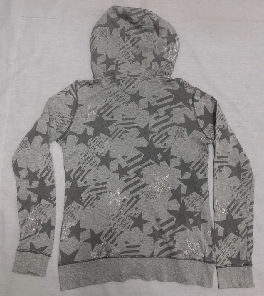 Designer Tommy Girl Zipper Up Hoodie Sweatshirt OverPrint Designer Size US S / EU 44-46 / 1 - 2 Thumbnail