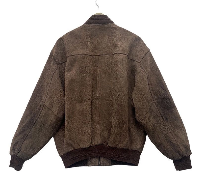 Japanese Brand × Vintage Vintage Seashop Suede Leather Jackets Brown Size US L / EU 52-54 / 3 - 5 Thumbnail