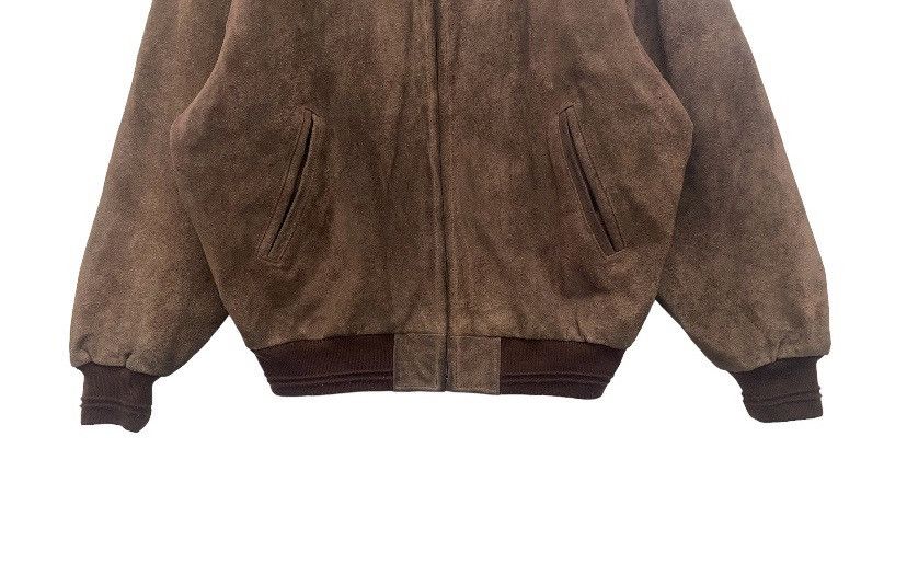 Japanese Brand × Vintage Vintage Seashop Suede Leather Jackets Brown Size US L / EU 52-54 / 3 - 6 Thumbnail