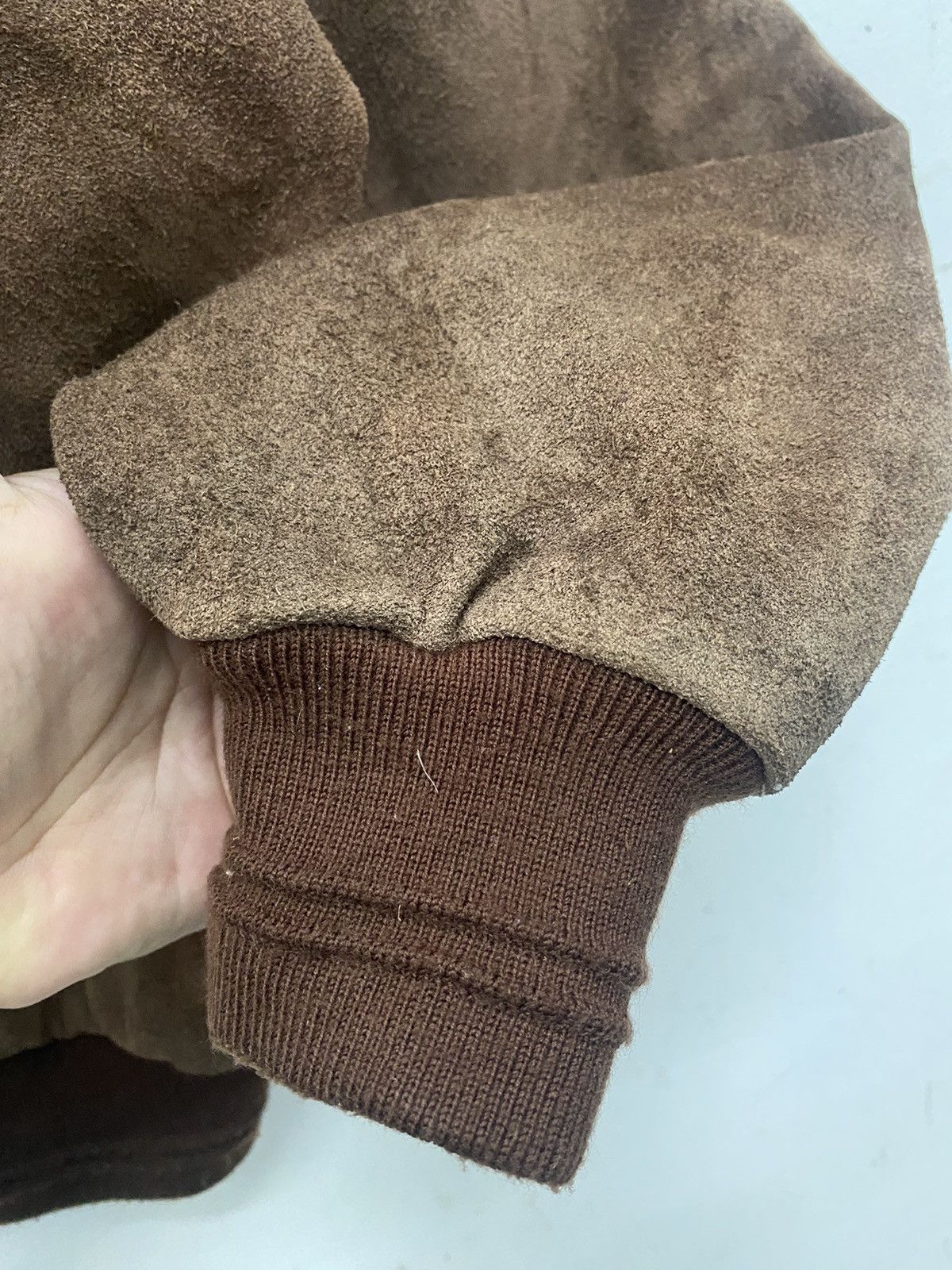 Japanese Brand × Vintage Vintage Seashop Suede Leather Jackets Brown Size US L / EU 52-54 / 3 - 8 Thumbnail