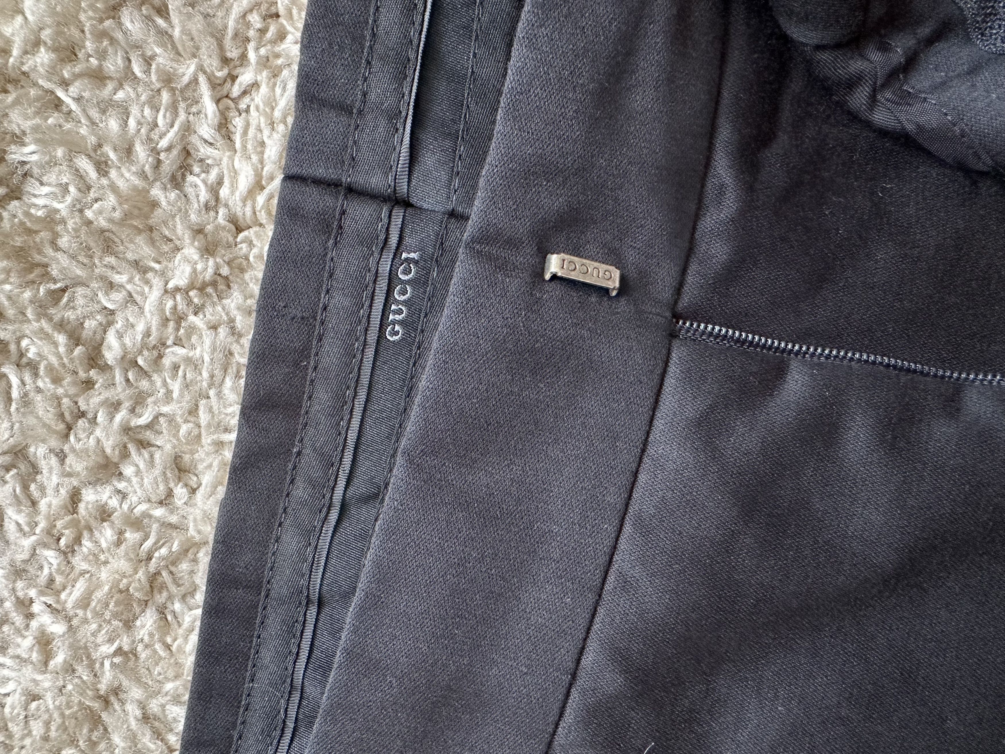 Gucci × Tom Ford GUCCI Trousers pants pants black Size US 35 - 15 Thumbnail