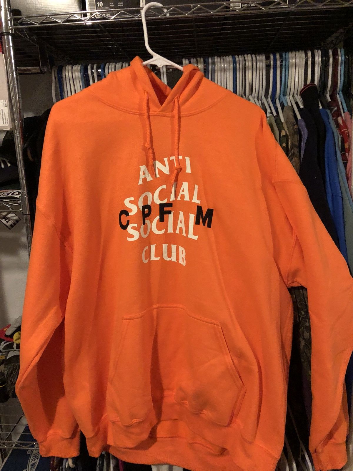 Anti Social Social Club ASSC x Cactus Plant Flea Market Orange Hoodie Size XL Size US XL / EU 56 / 4 - 1 Preview